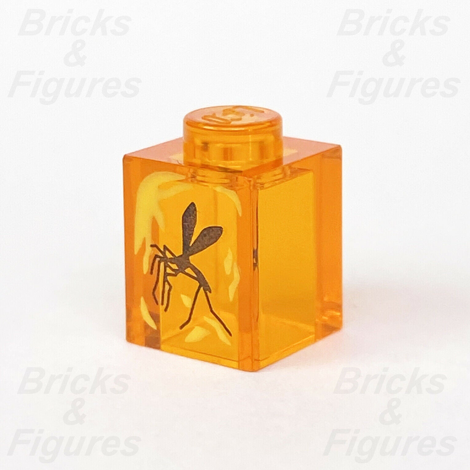 New Jurassic World LEGO Black Mosquito in Amber Part Dinosaur DNA 75939 75940 - Bricks & Figures