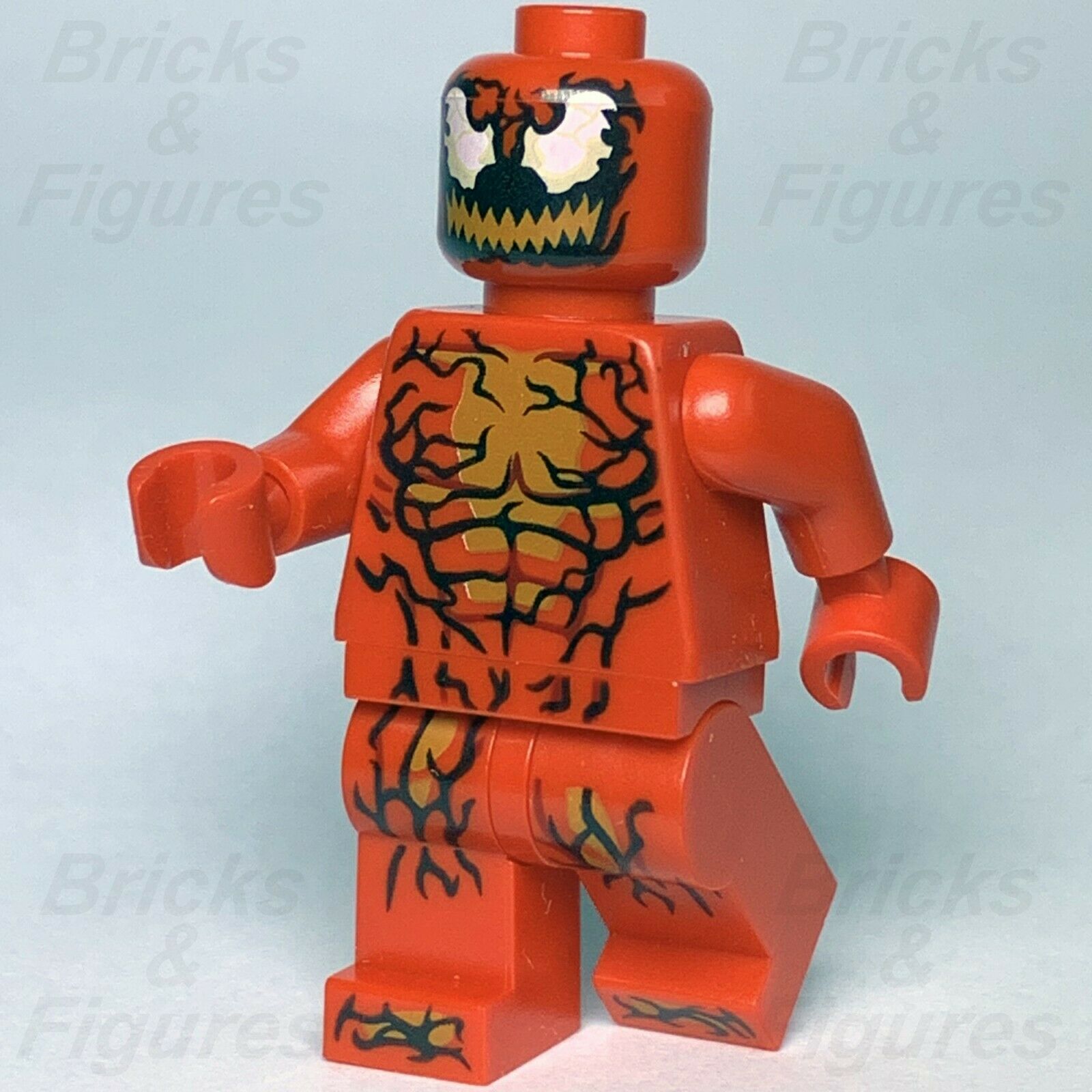 New Marvel Super Heroes LEGO Carnage Cletus Kasady Spider-Man Minifigure 76113 - Bricks & Figures