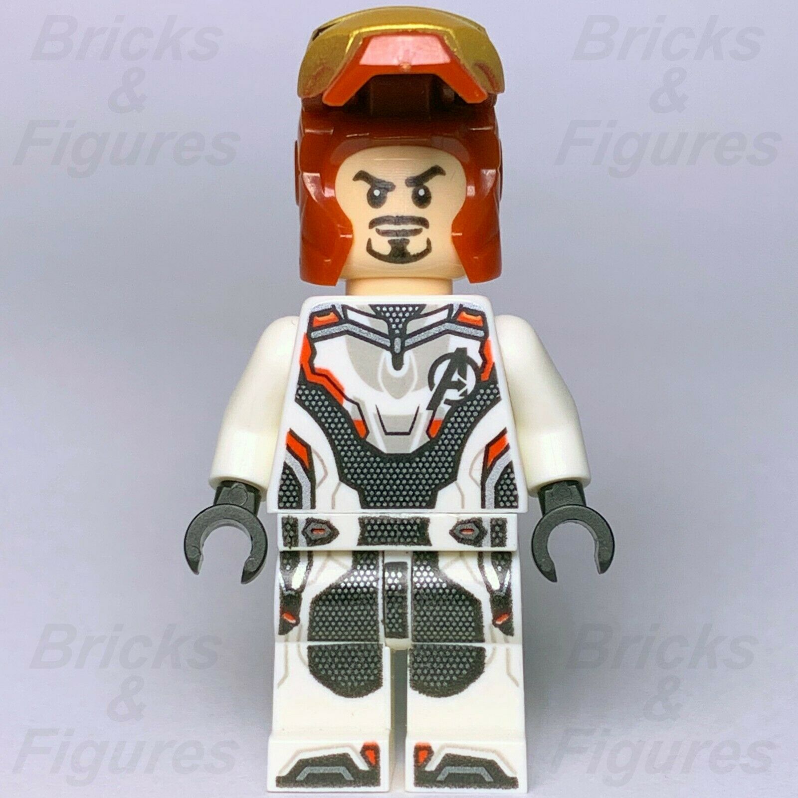 New Marvel Super Heroes LEGO Iron Man Avengers Suit Minifigure 30452 Endgame - Bricks & Figures