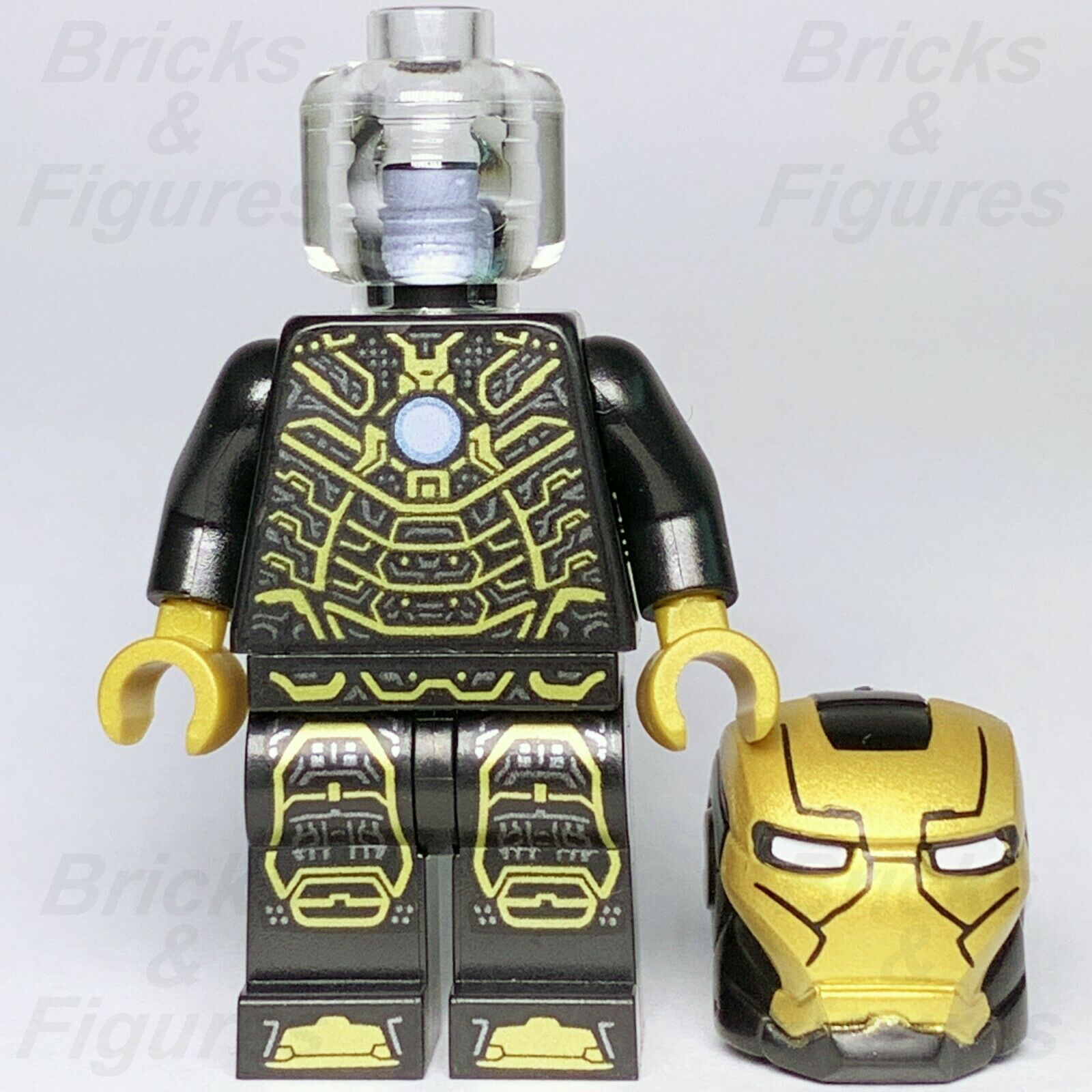 New Marvel Super Heroes LEGO Iron Man Mark 41 Minifigure 76125 Avengers Endgame - Bricks & Figures