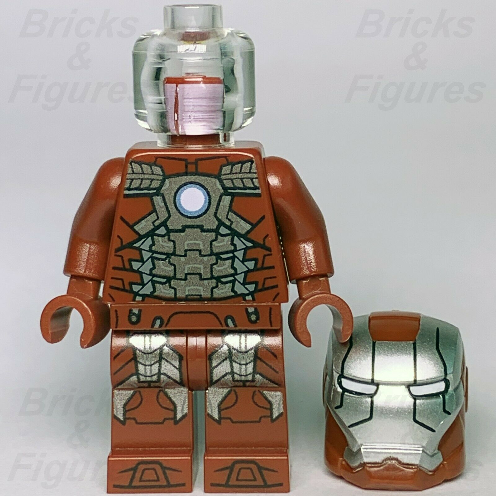 New Marvel Super Heroes LEGO Iron Man Mark 5 Minifigure 76125 Avengers Endgame - Bricks & Figures