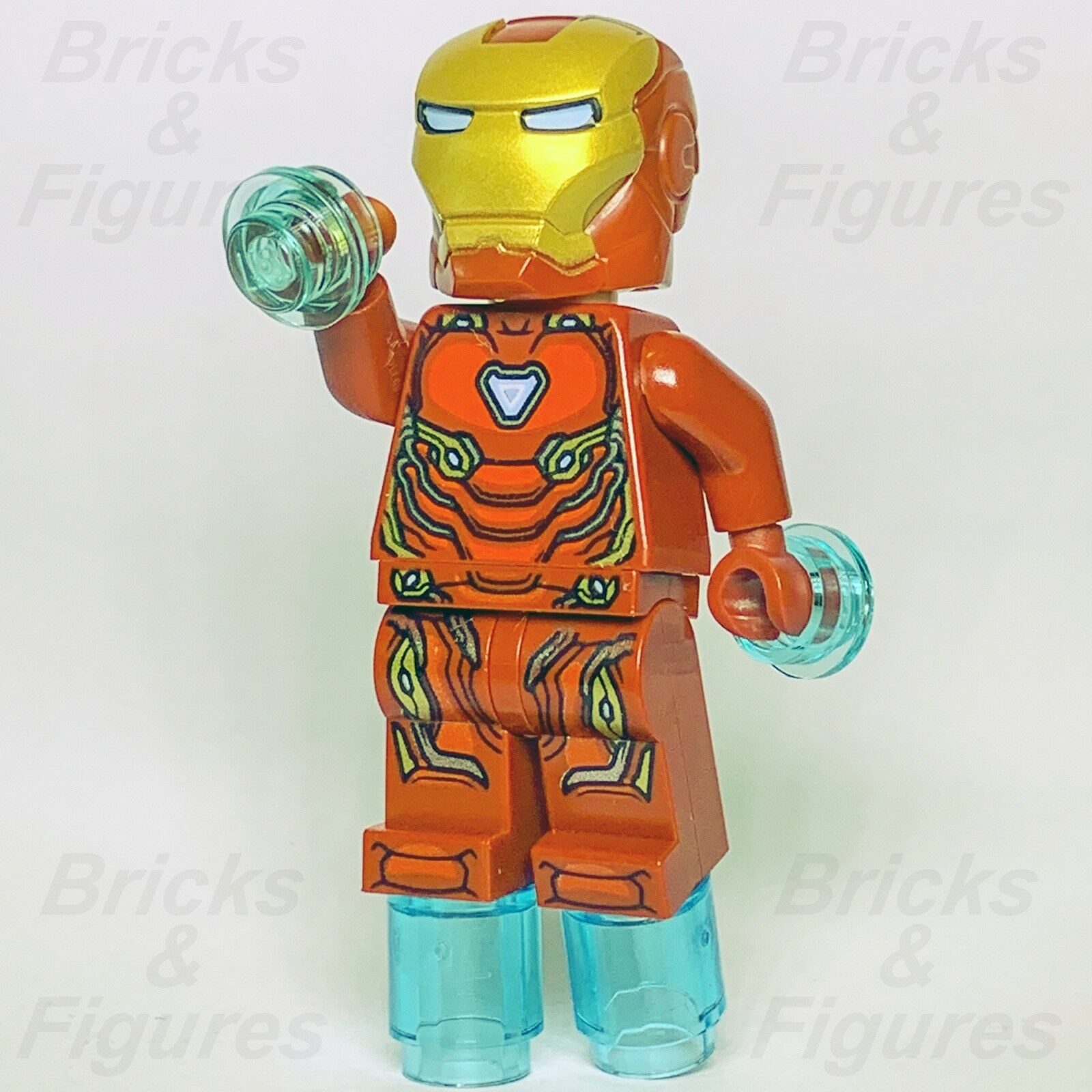 New Marvel Super Heroes LEGO Iron Man Mark 50 Infinity War Minifigure 76108 - Bricks & Figures