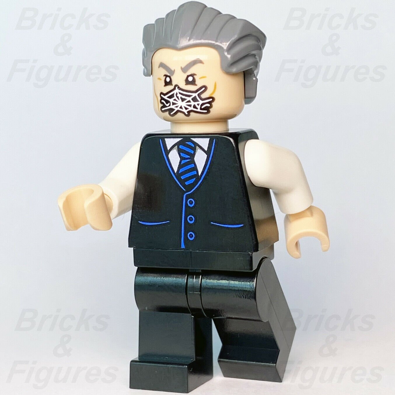 New Marvel Super Heroes LEGO J. Jonah Jameson Spider-Man Minifigure 76178 sh710 - Bricks & Figures