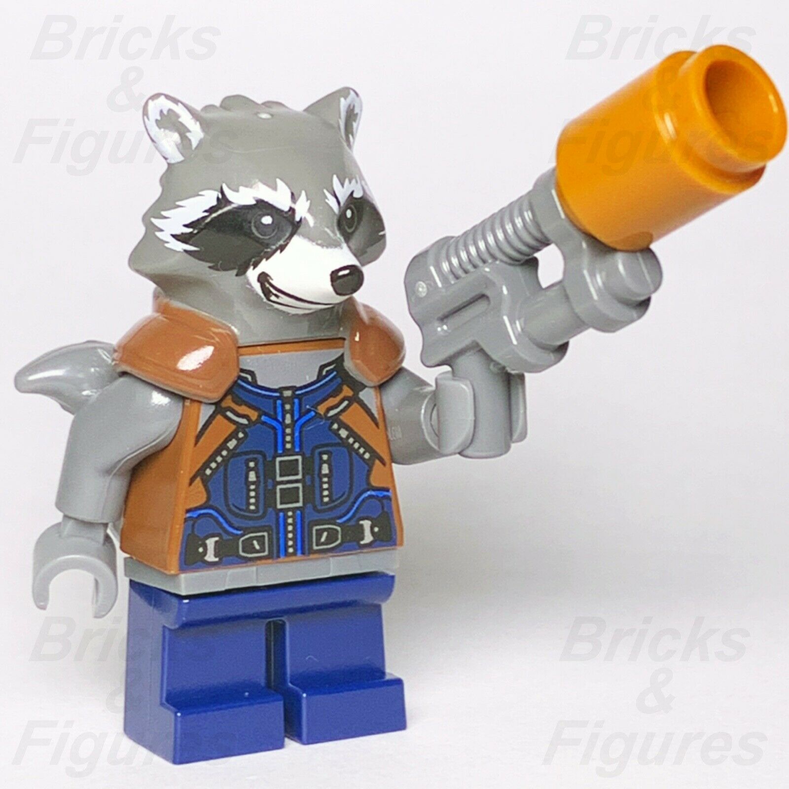 New Marvel Super Heroes LEGO Rocket Raccoon Infinity War Minifigure 76079 76102 - Bricks & Figures