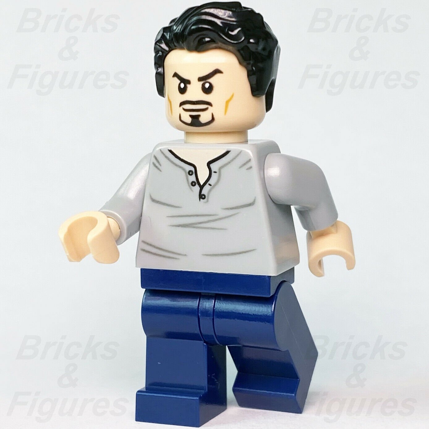 New Marvel Super Heroes LEGO Tony Stark Iron Man Avengers Minifigure 76167 - Bricks & Figures