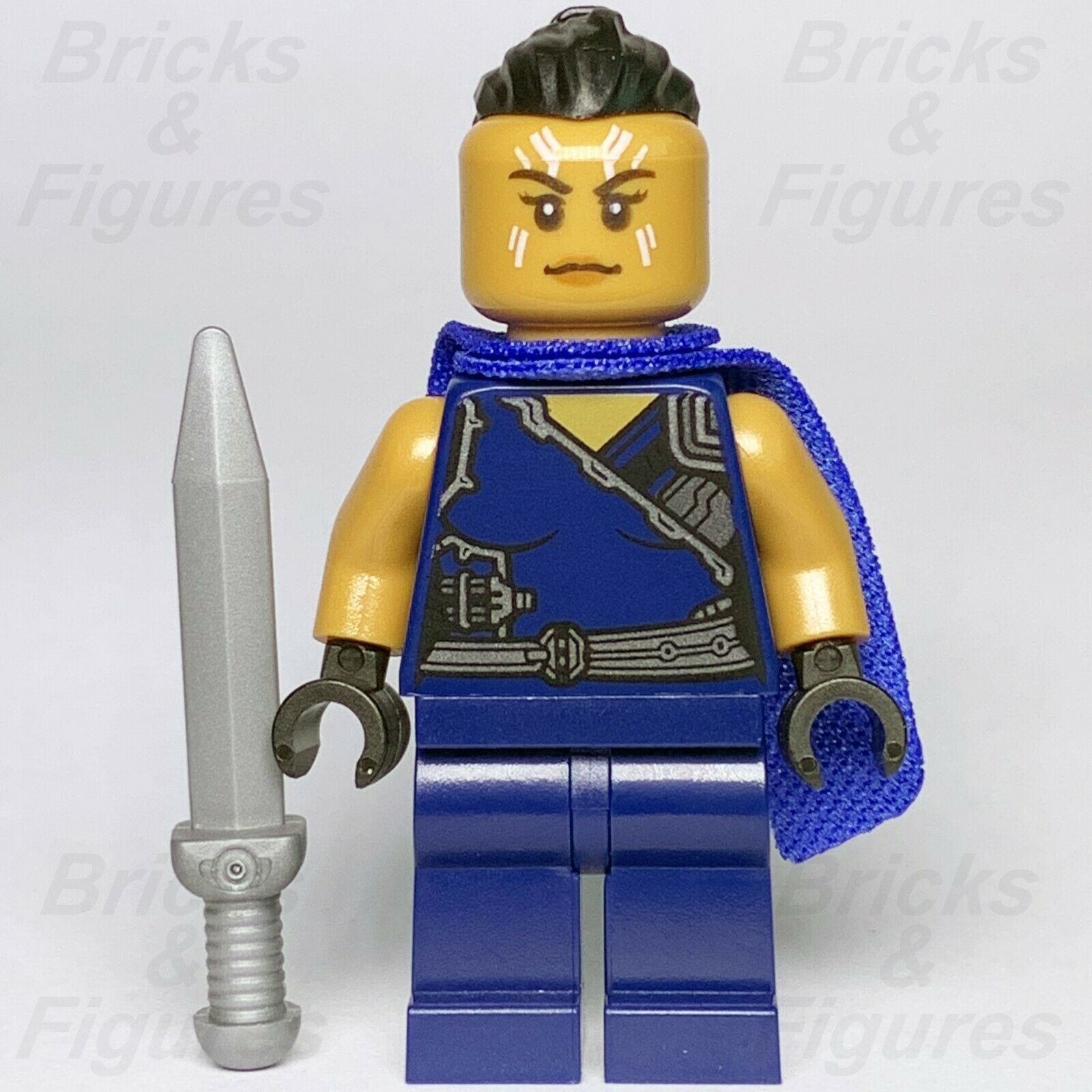 New Marvel Super Heroes LEGO Valkyrie Thor Ragnarok Minifigure from set 76084 - Bricks & Figures