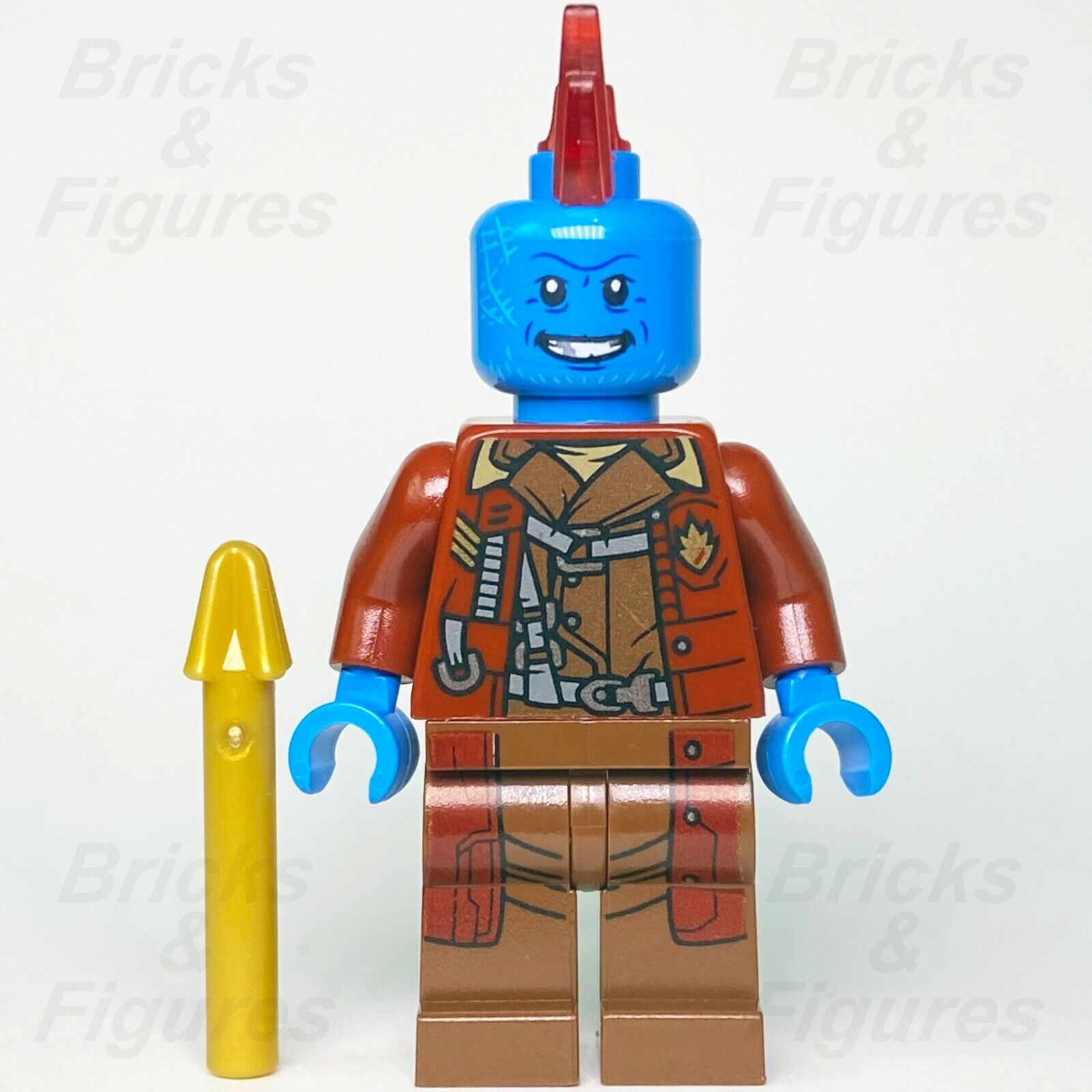 New Marvel Super Heroes LEGO Yondu Guardian of the Galaxy Minifigure 76080 - Bricks & Figures