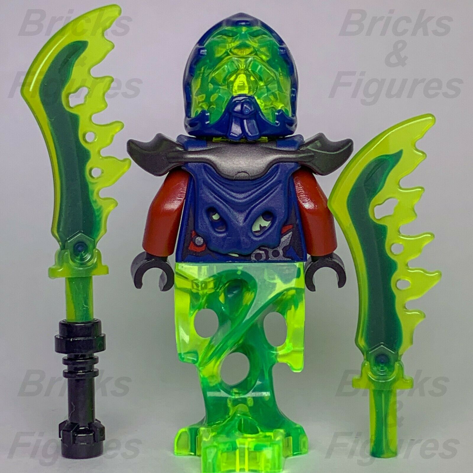 New Ninjago LEGO Blade Master Bansha Minifigure Ghost Cursed Realm 70738 70731 - Bricks & Figures