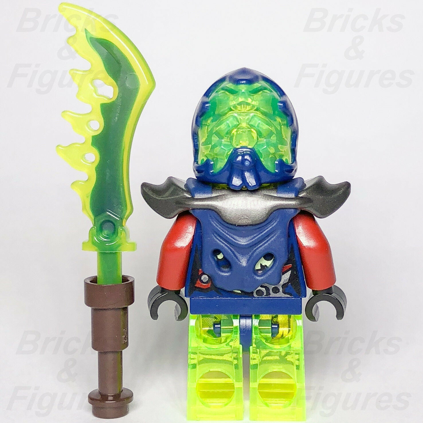 New Ninjago LEGO Blade Master Bansha Minifigure Ghost from Cursed Realm 70737 - Bricks & Figures