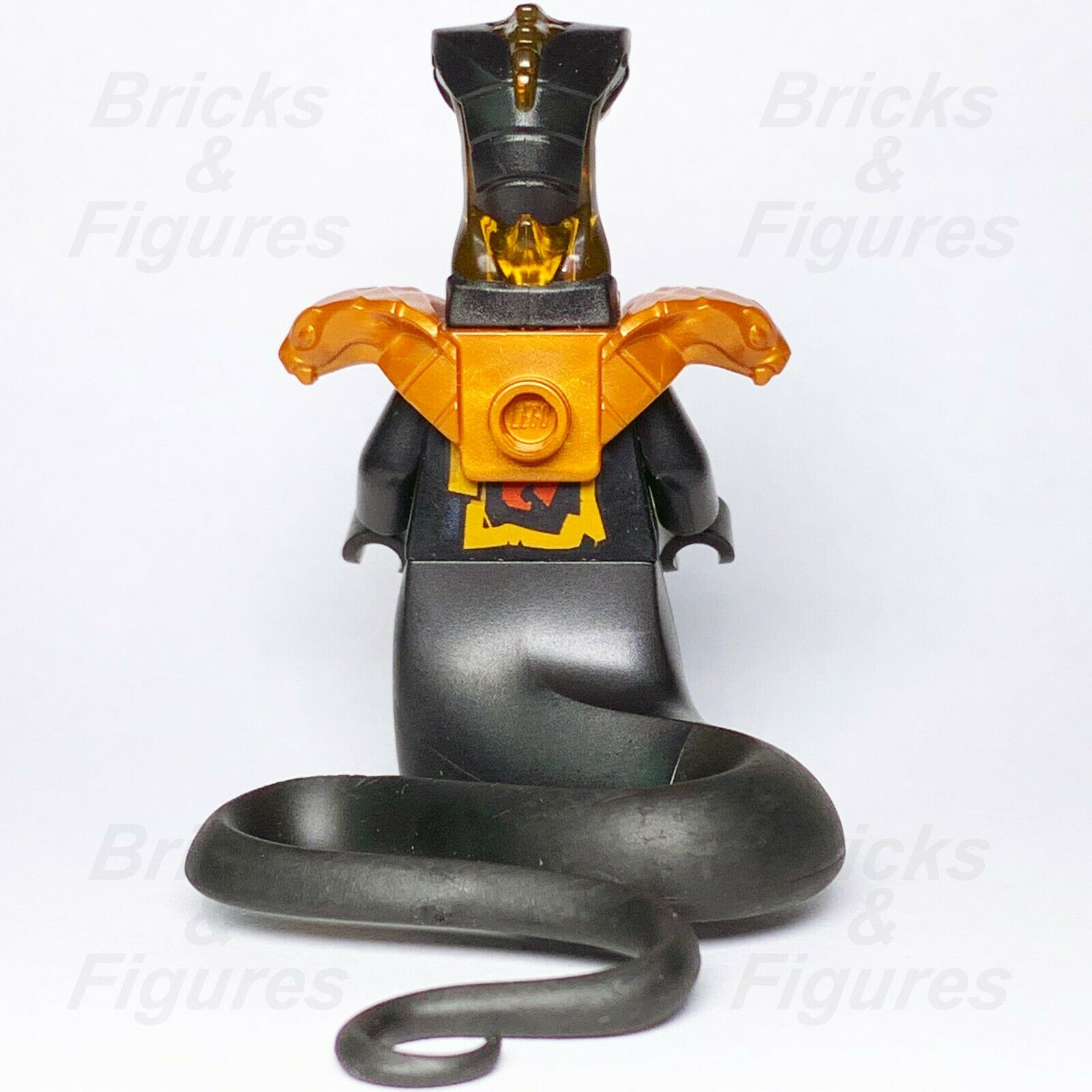 New Ninjago LEGO Char Black Snake Pyro Vipers Minifigure 70675 70677 Genuine - Bricks & Figures