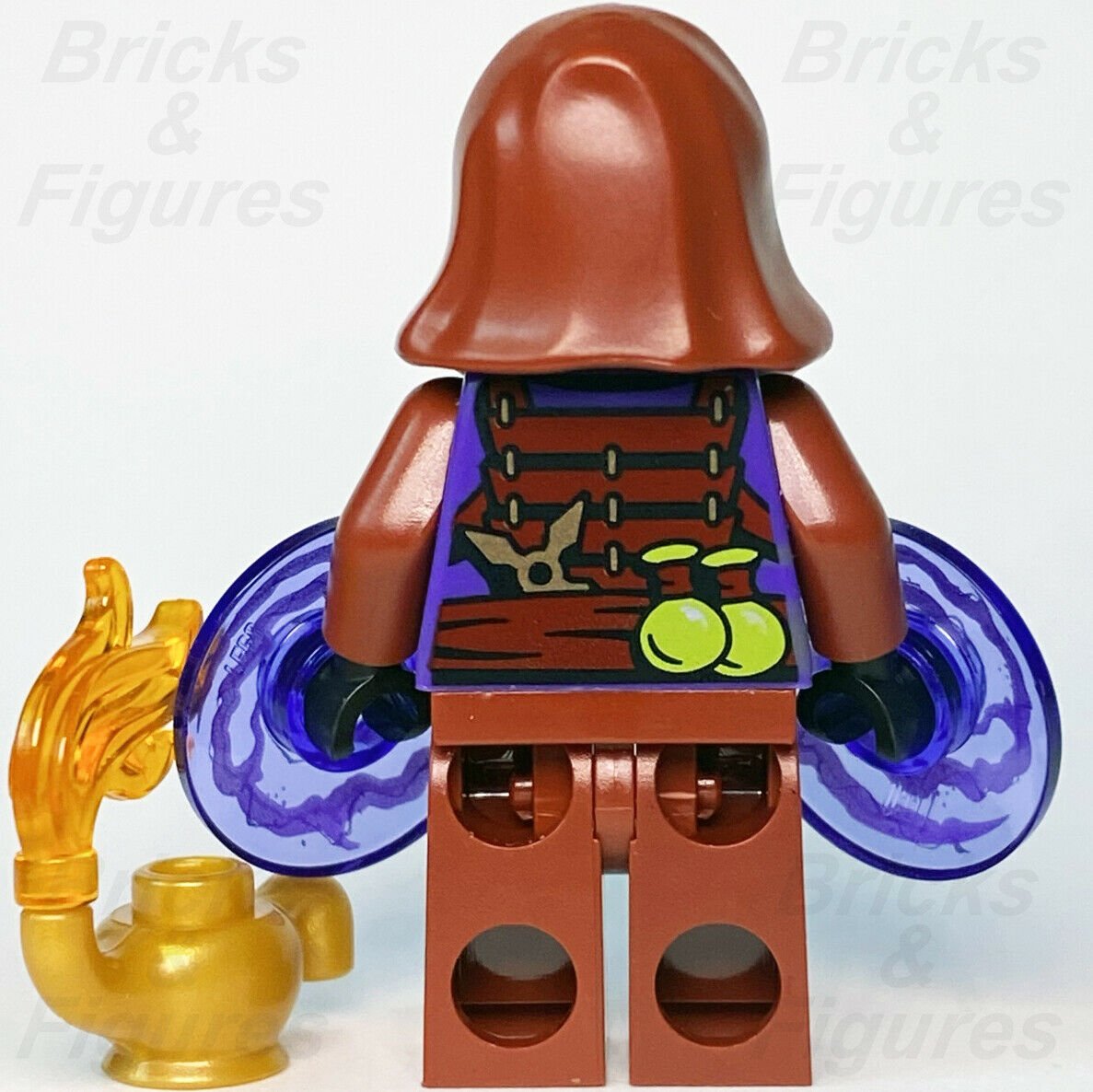 New Ninjago LEGO Clouse with Lamp Skybound Dark Magic Master Minifigure 891610 - Bricks & Figures