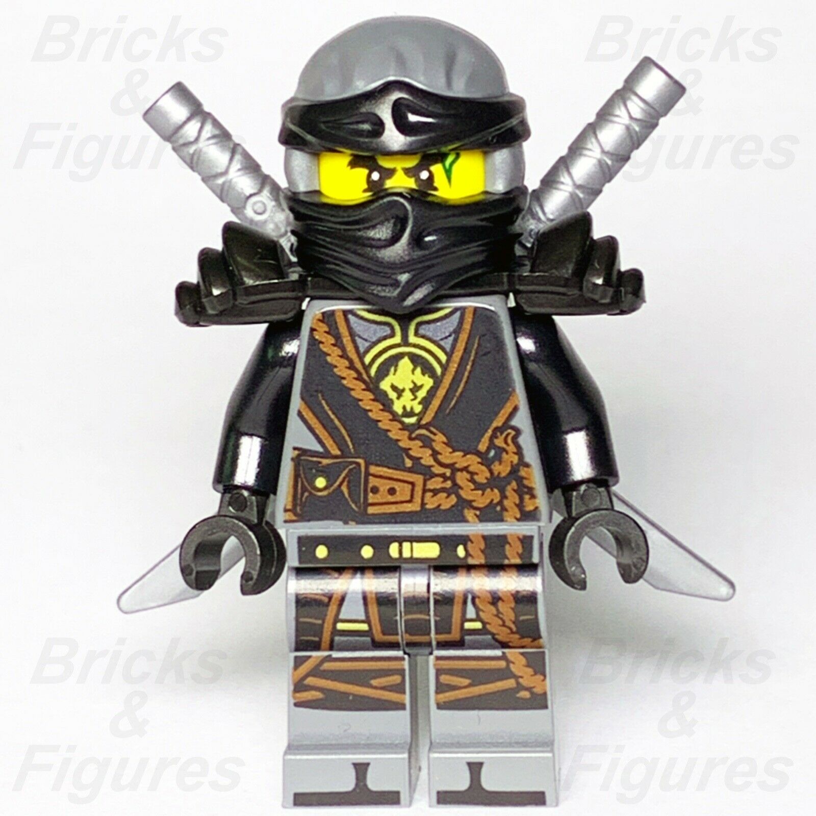 New Ninjago LEGO Cole Earth Ninja Hands of Time Minifigure 70623 891727 - Bricks & Figures