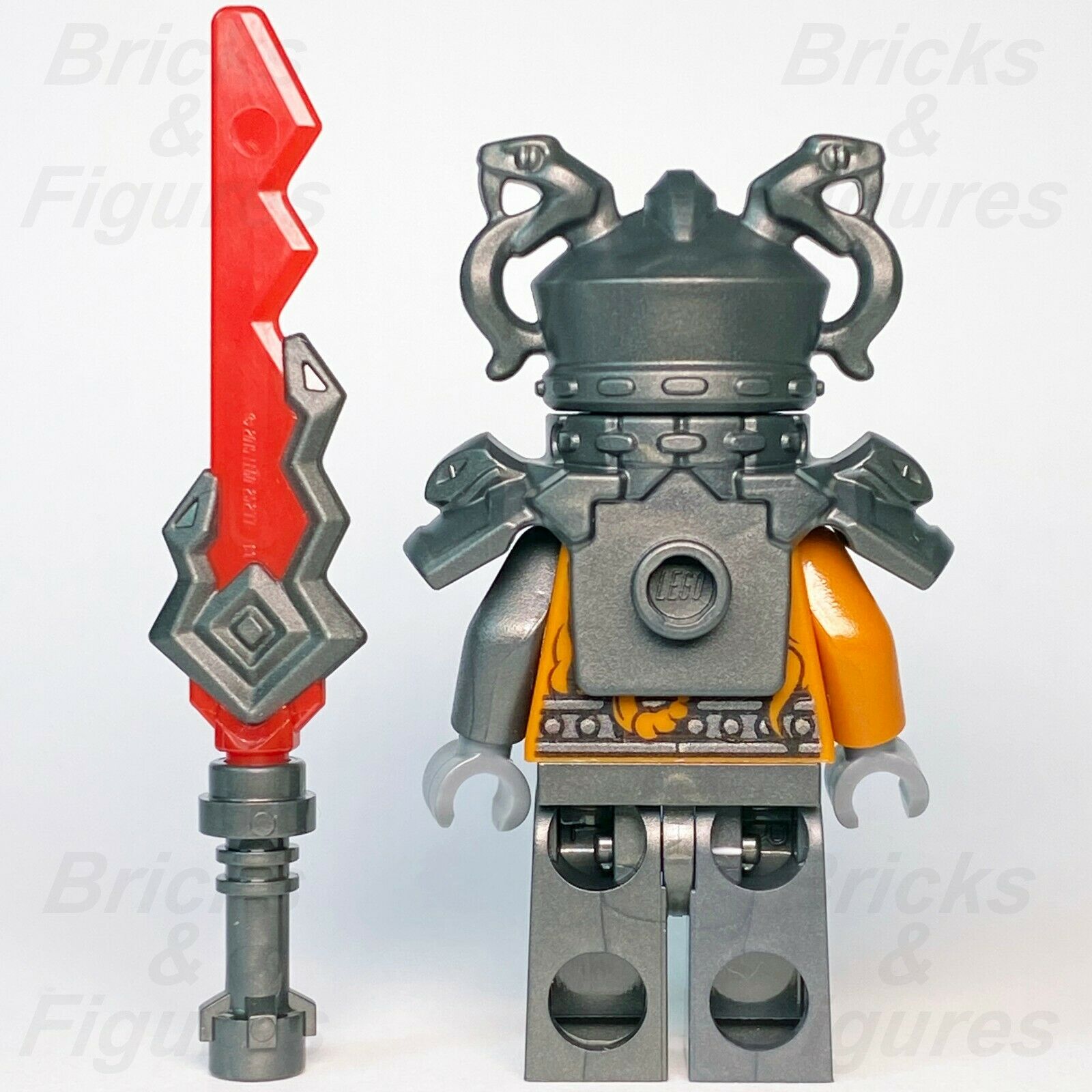 New Ninjago LEGO® Commander Raggmunk Hands of Time Minifigure 70627 70624 - Bricks & Figures