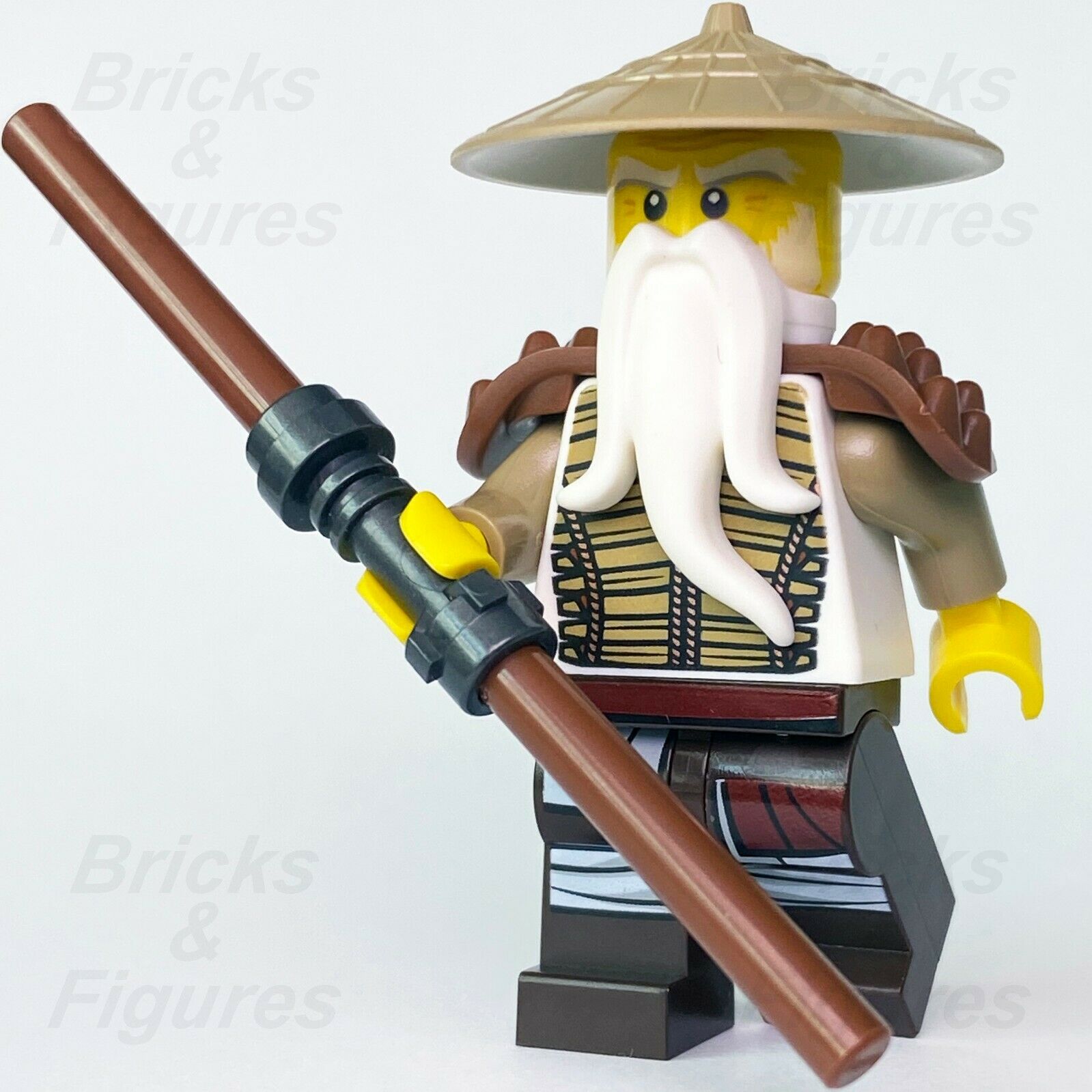 New Ninjago LEGO Hero Wu Ninja Master of the Mountain Minifigure 71718 - Bricks & Figures
