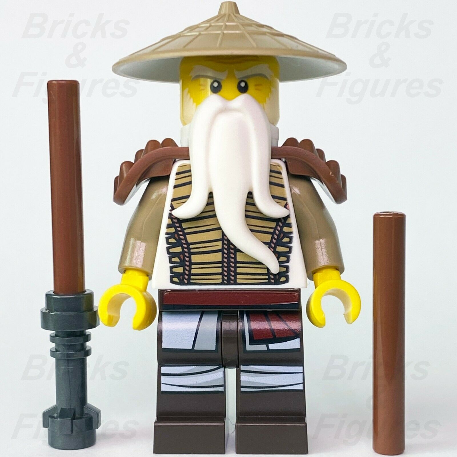 New Ninjago LEGO Hero Wu Ninja Master of the Mountain Minifigure 71718 - Bricks & Figures