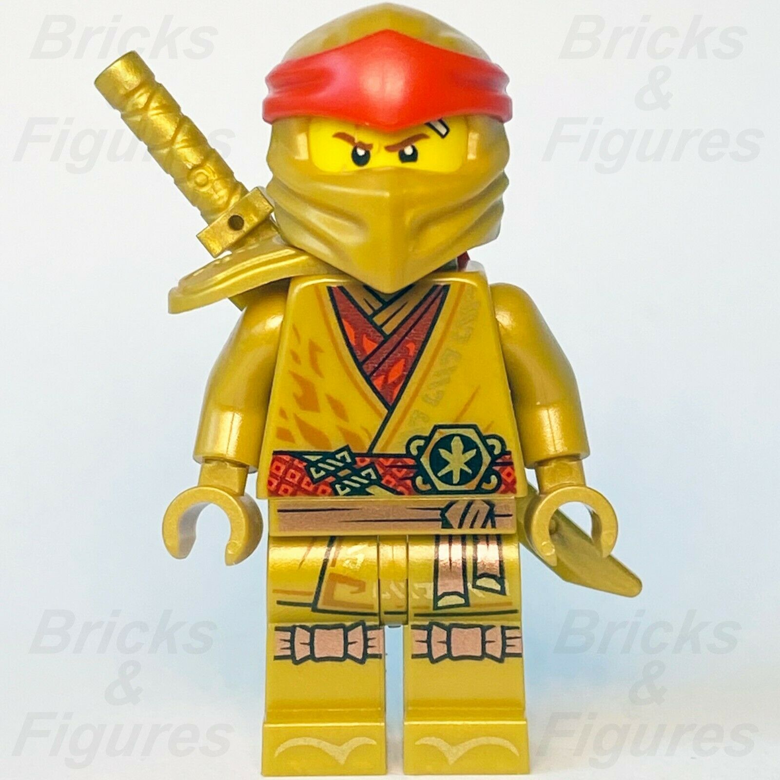 New Ninjago LEGO Kai Gold Robe Ninja Limited Edition Legacy Minifigure 71736 - Bricks & Figures