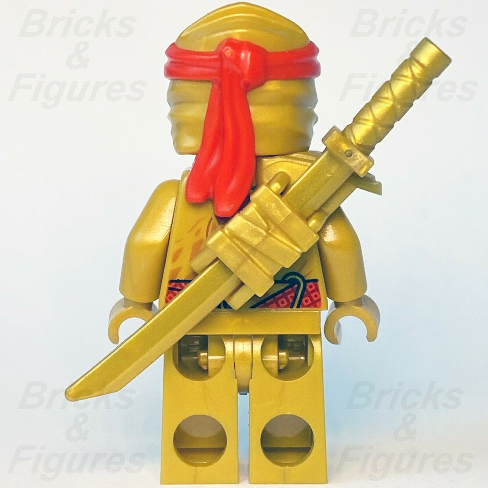 New Ninjago LEGO Kai Gold Robe Ninja Limited Edition Legacy Minifigure 71736 - Bricks & Figures