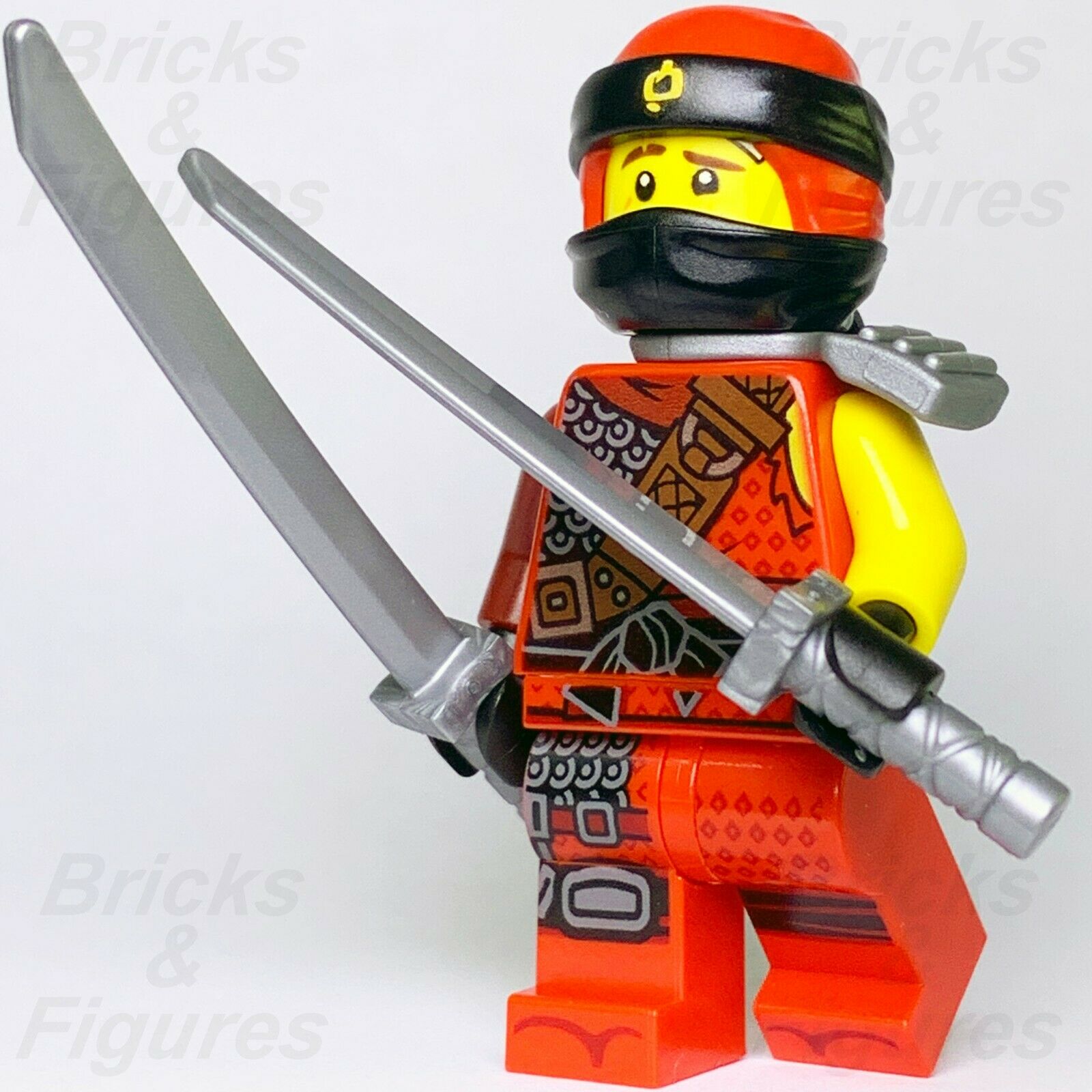New Ninjago LEGO Kai Hunted Red Fire Ninja Minifigure from set 70655 Genuine - Bricks & Figures