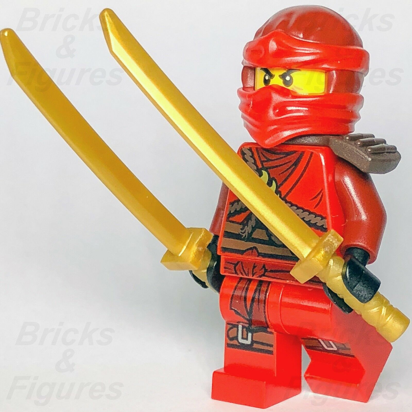 New Ninjago LEGO Kai Red Fire Ninja Master Day of Departed Minifigure 70595 - Bricks & Figures
