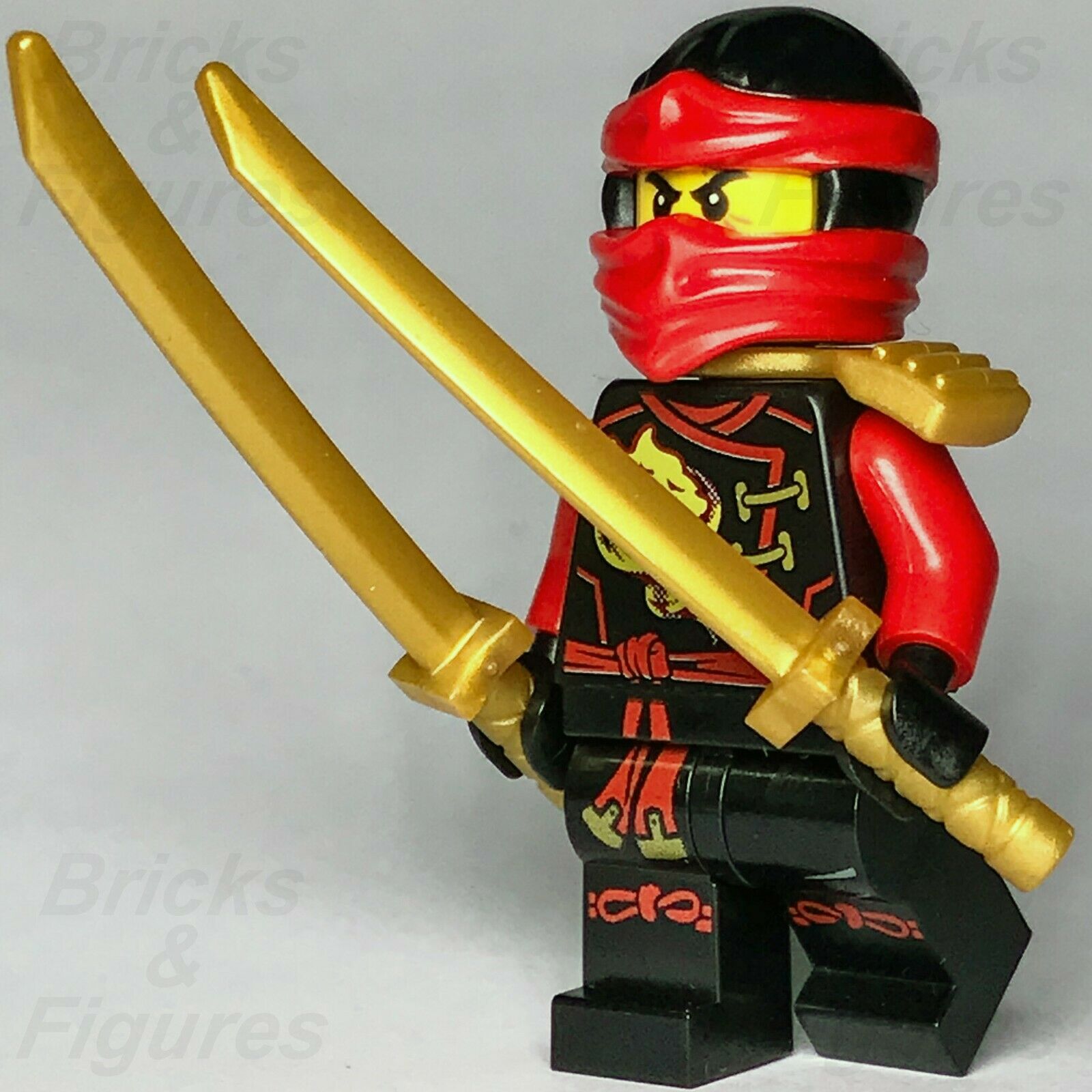 New Ninjago LEGO Kai Red Fire Ninja Master Skybound Minifigure 70591 70605 - Bricks & Figures