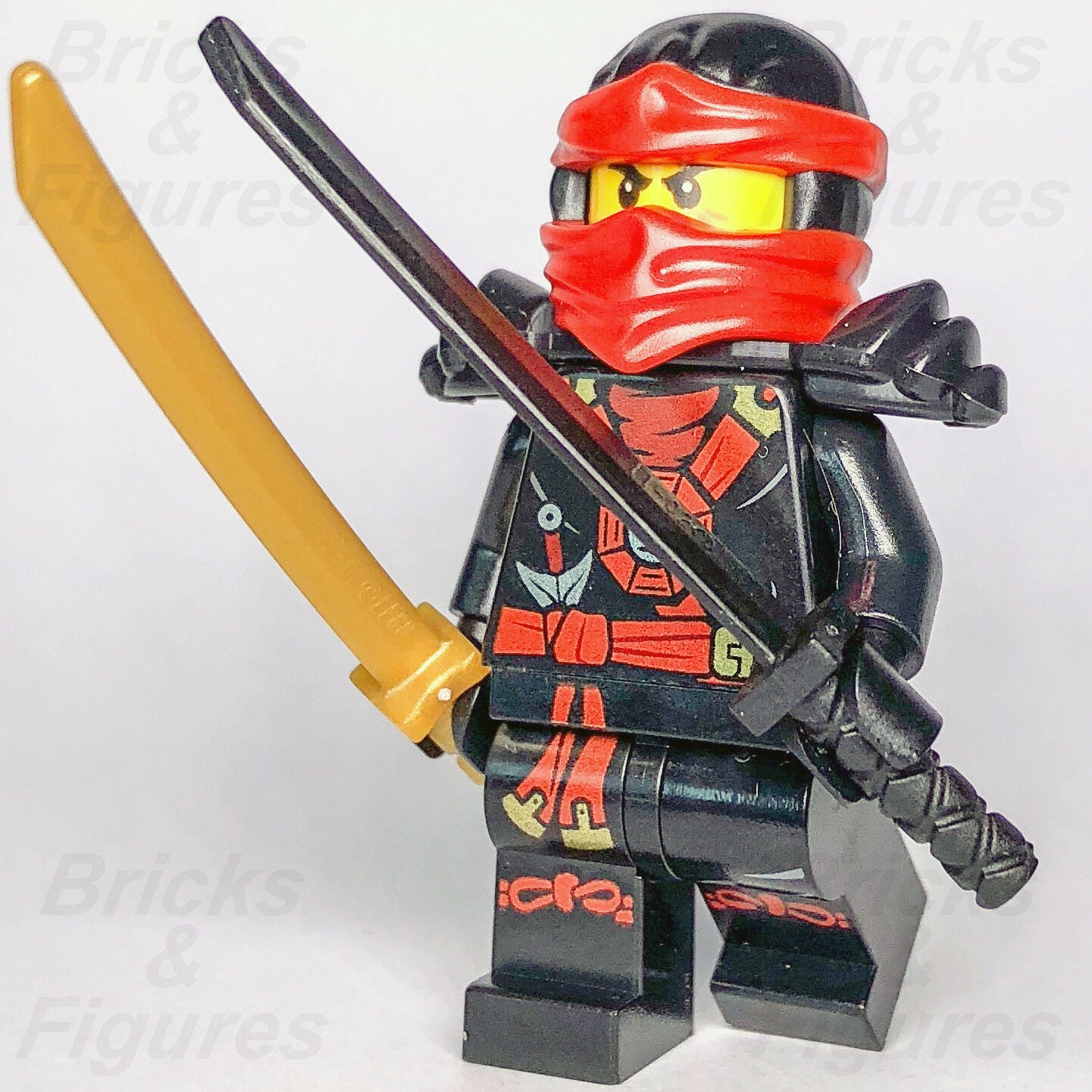 New Ninjago LEGO Kai Red Fire Ninja Possession Minifigure 70736 70732 70751 - Bricks & Figures
