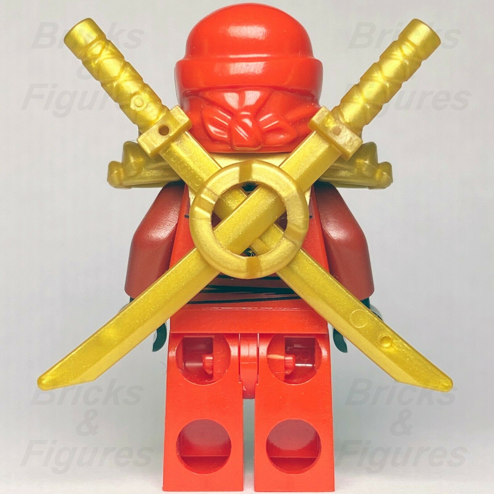 New Ninjago LEGO Kai ZX Red Ninja Minifigure from sets 9561 9441 9449 Genuine - Bricks & Figures