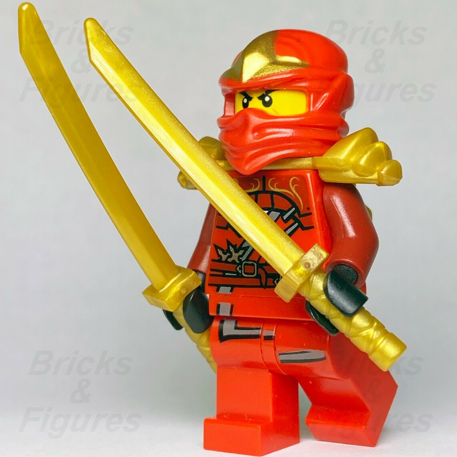 New Ninjago LEGO Kai ZX Red Ninja Minifigure from sets 9561 9441 9449 Genuine - Bricks & Figures