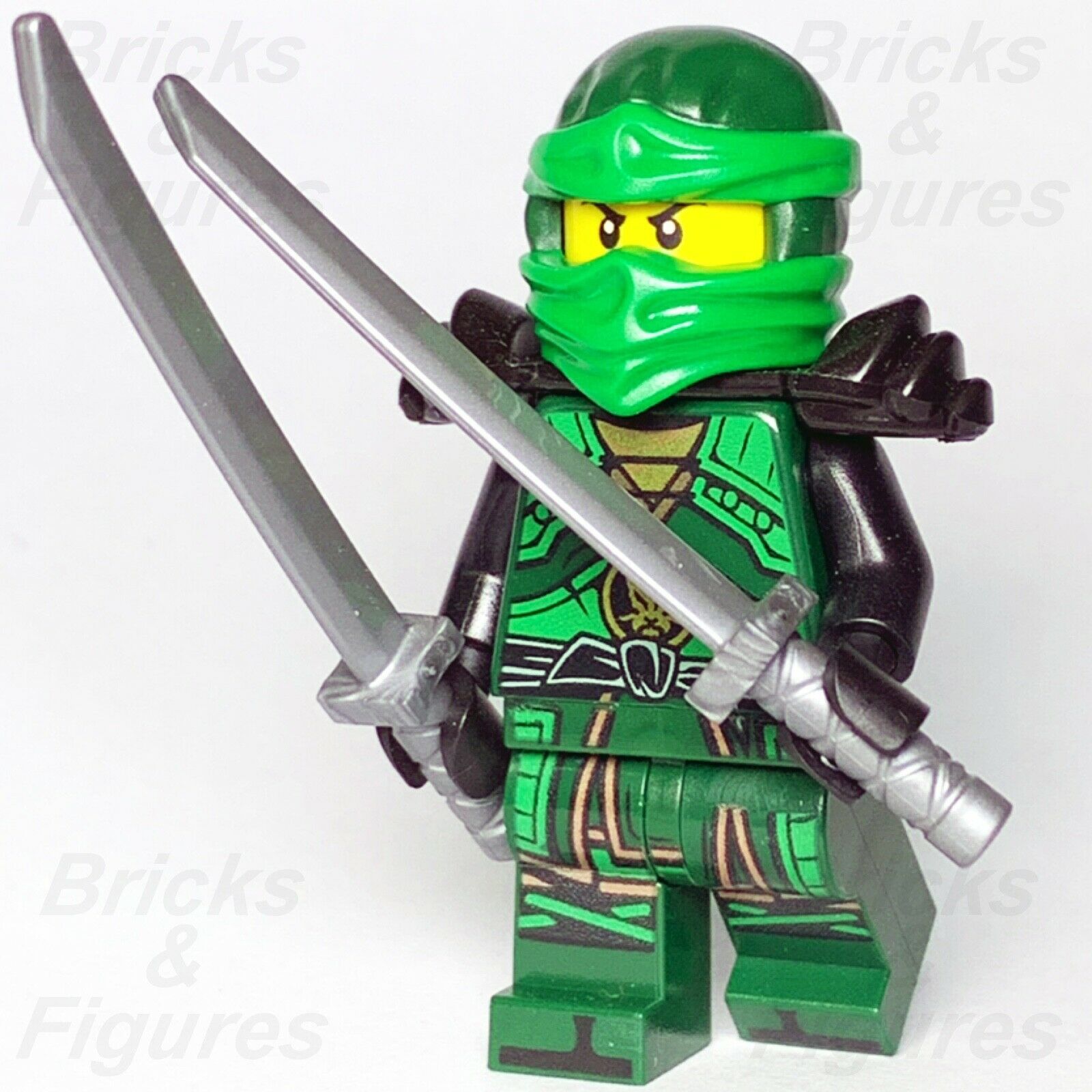 New Ninjago LEGO Lloyd Garmadon Green Ninja Hands of Time Minifigure 70626 - Bricks & Figures