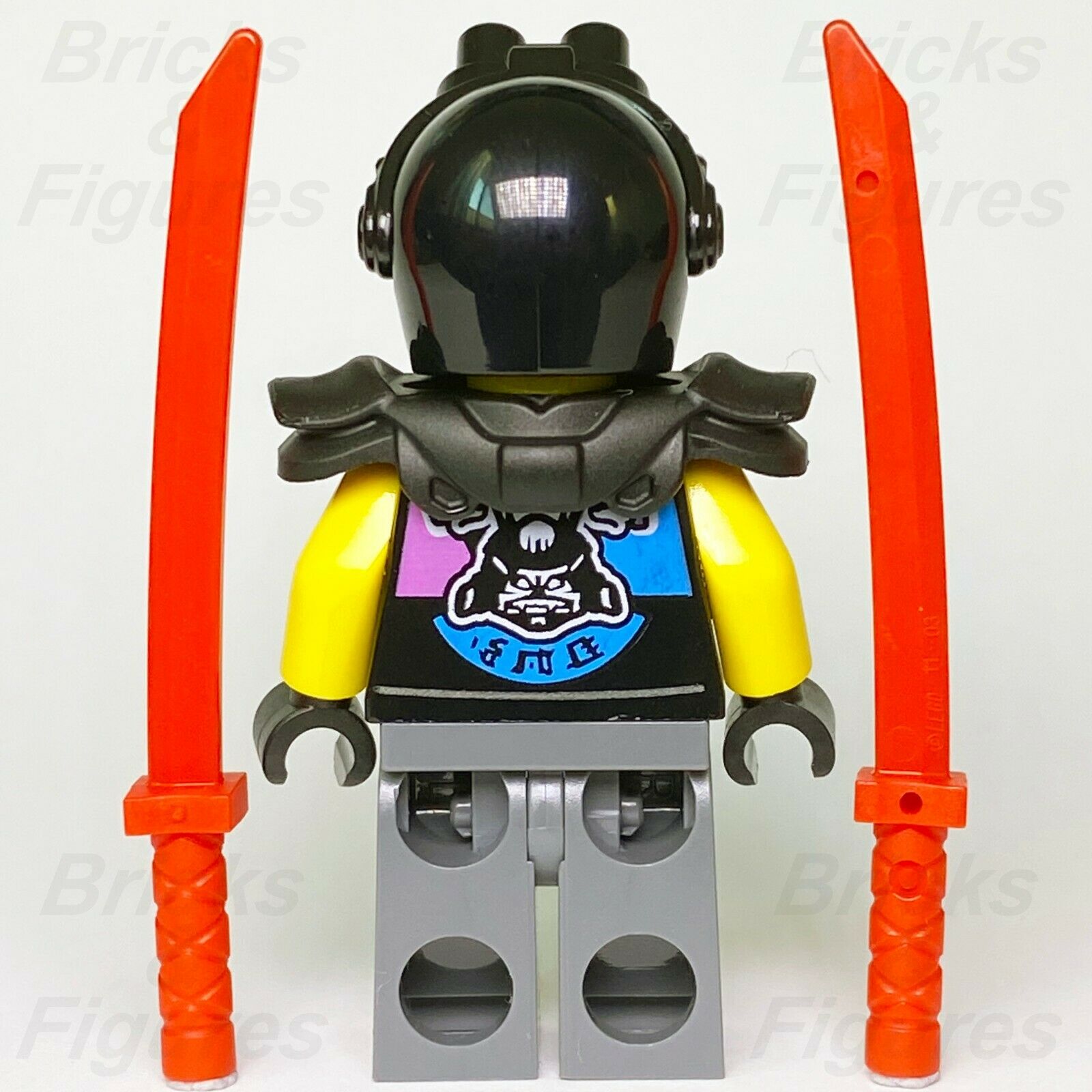New Ninjago LEGO Luke Cunningham Sons of Garmadon Biker Ninja Minifigure 70638 - Bricks & Figures