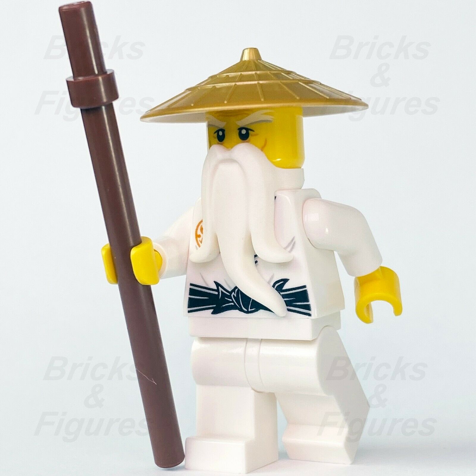 New Ninjago LEGO Master Sensei Wu Day of the Departed Ninja Minifigure 70596 - Bricks & Figures