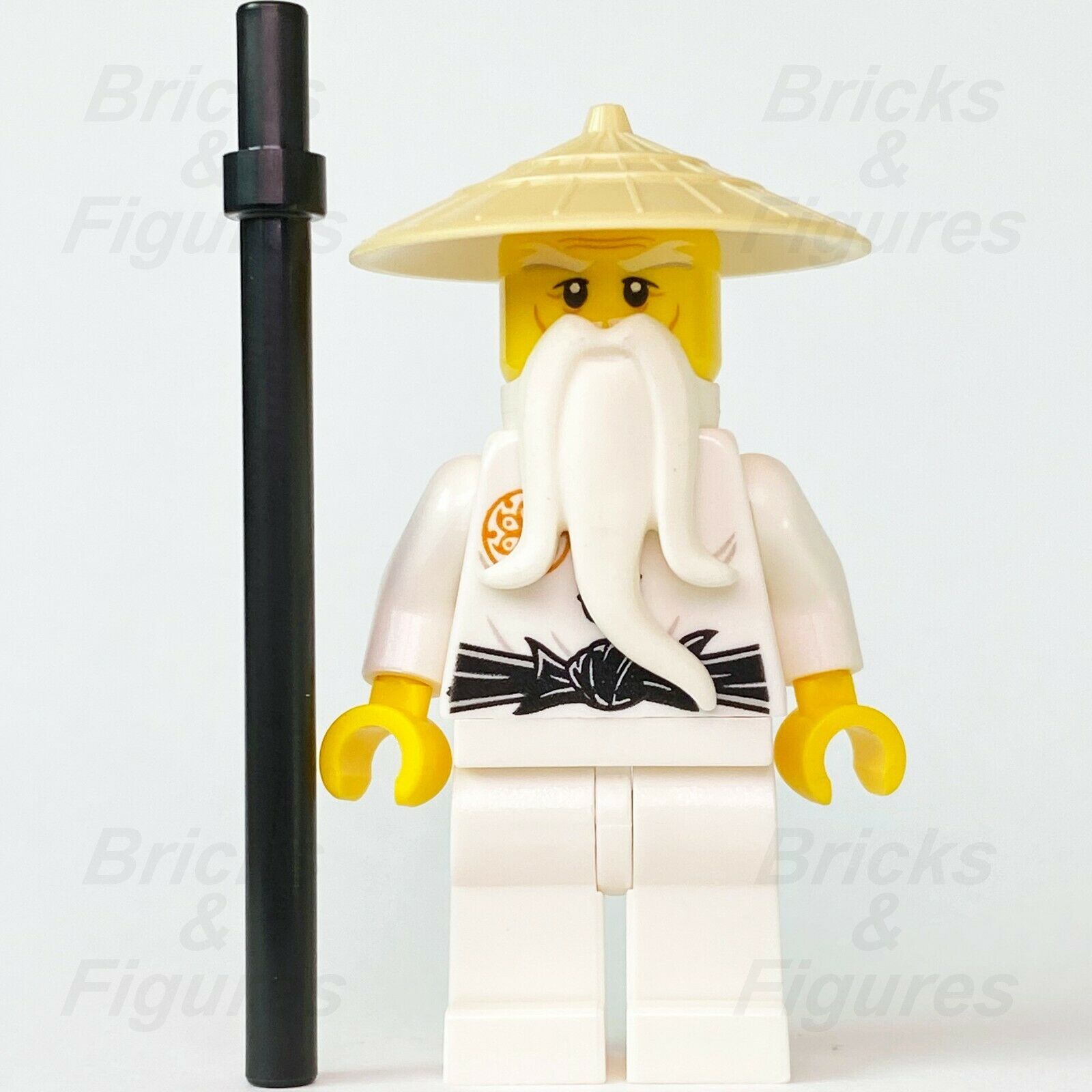 New Ninjago LEGO Master Sensei Wu Hands of Time Ninja Minifigure 70626 - Bricks & Figures