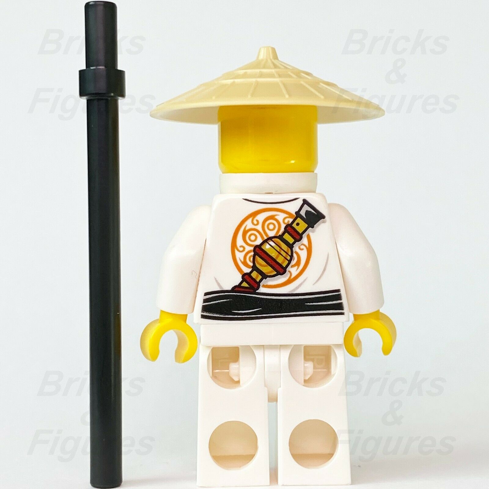 New Ninjago LEGO Master Sensei Wu Hands of Time Ninja Minifigure 70626 - Bricks & Figures
