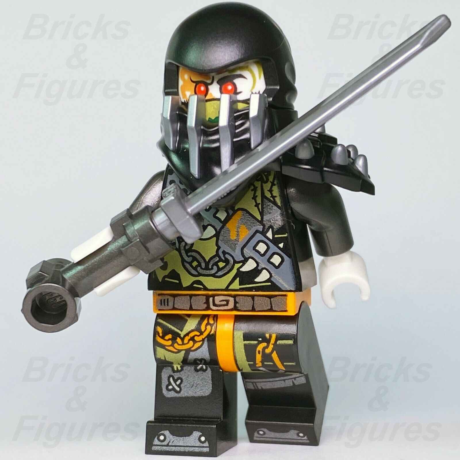 New Ninjago LEGO Muzzle Hunted Ninja Dragon Hunter Minifigure 70654 70653 70652 - Bricks & Figures