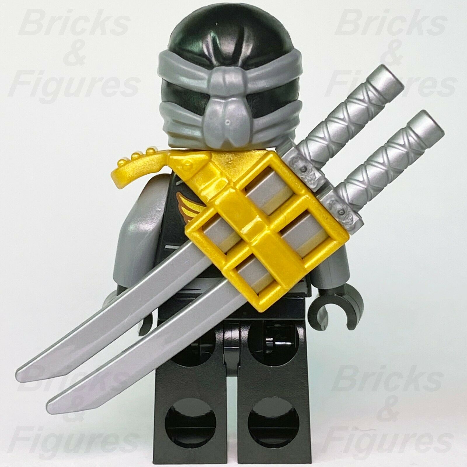 New Ninjago LEGO Ninja Cole Ghost Skybound Master of Earth Minifigure 70604 - Bricks & Figures