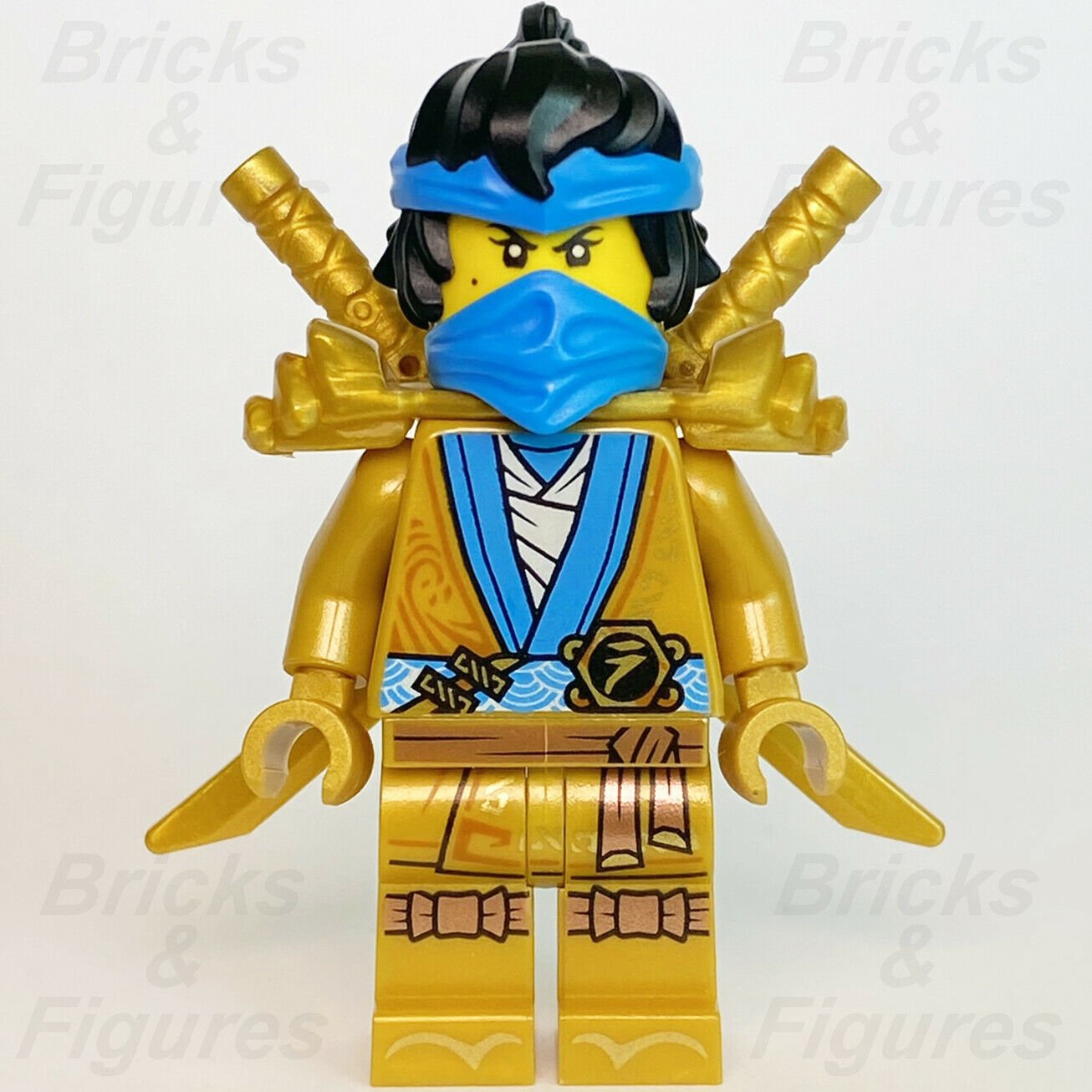 New Ninjago LEGO Ninja Nya Gold Robe Legacy Golden Minifigure 71753 njo707 - Bricks & Figures