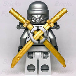 New Ninjago LEGO Ninja Zane A Master of Ice Minifigure 71217 70748 Genuine - Bricks & Figures