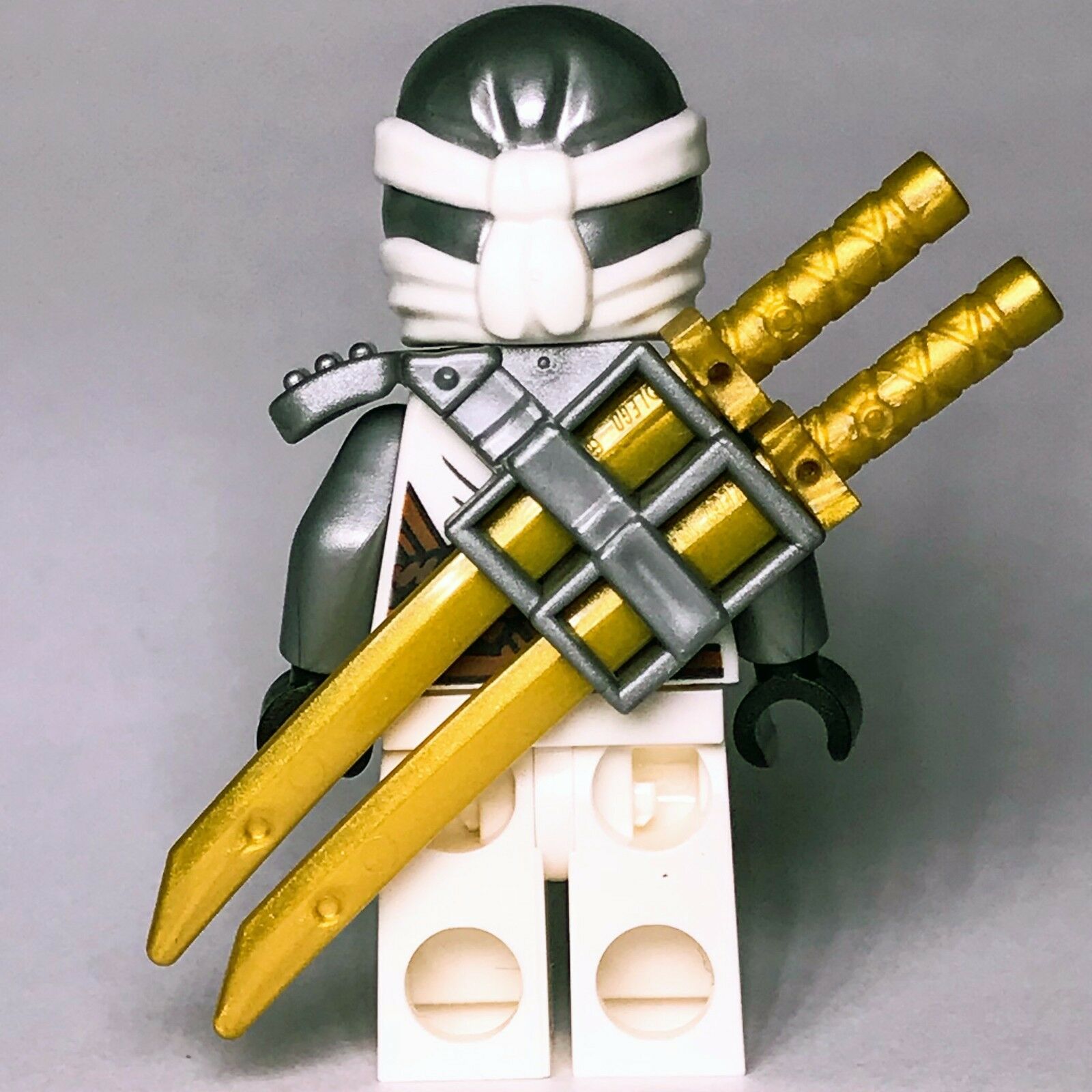 New Ninjago LEGO Ninja Zane Master of Ice Day of the Departed Minifigure 70595 - Bricks & Figures