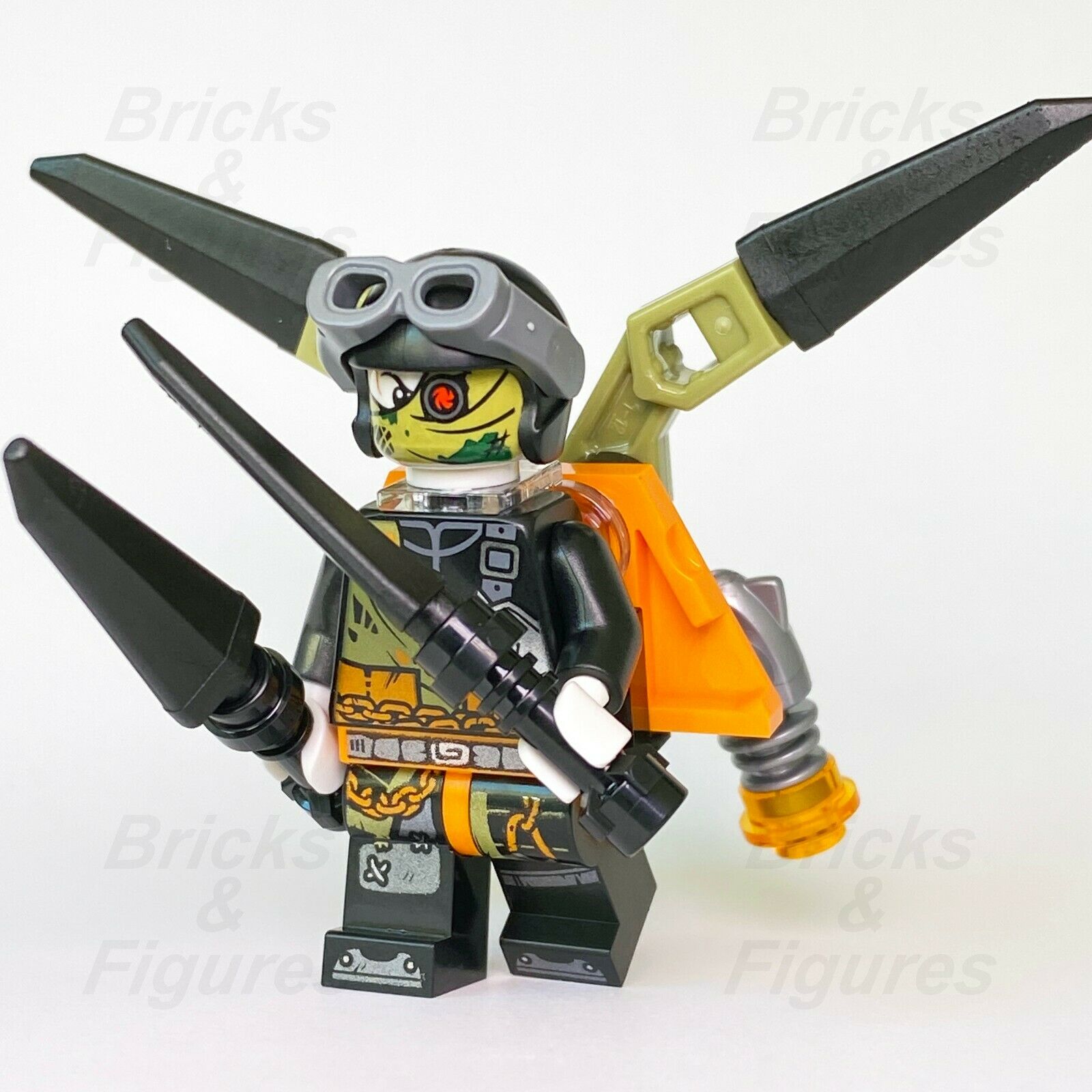 New Ninjago LEGO Nitro Jet Pack Hunted Ninja Dragon Hunter Minifigure 891844 - Bricks & Figures