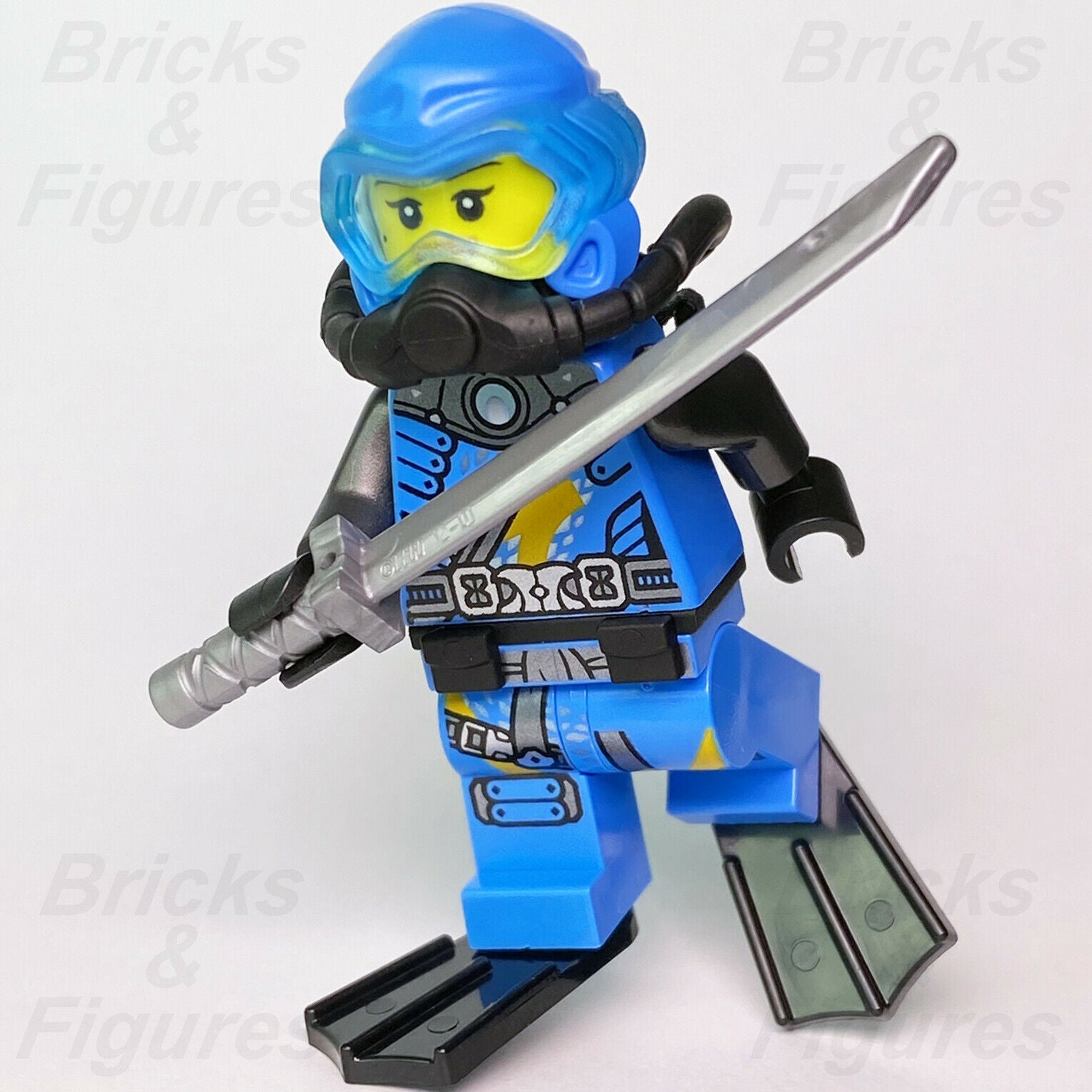 New Ninjago LEGO Nya with Scuba Gear Seabound Ninja Minifigure 71756 njo703 - Bricks & Figures