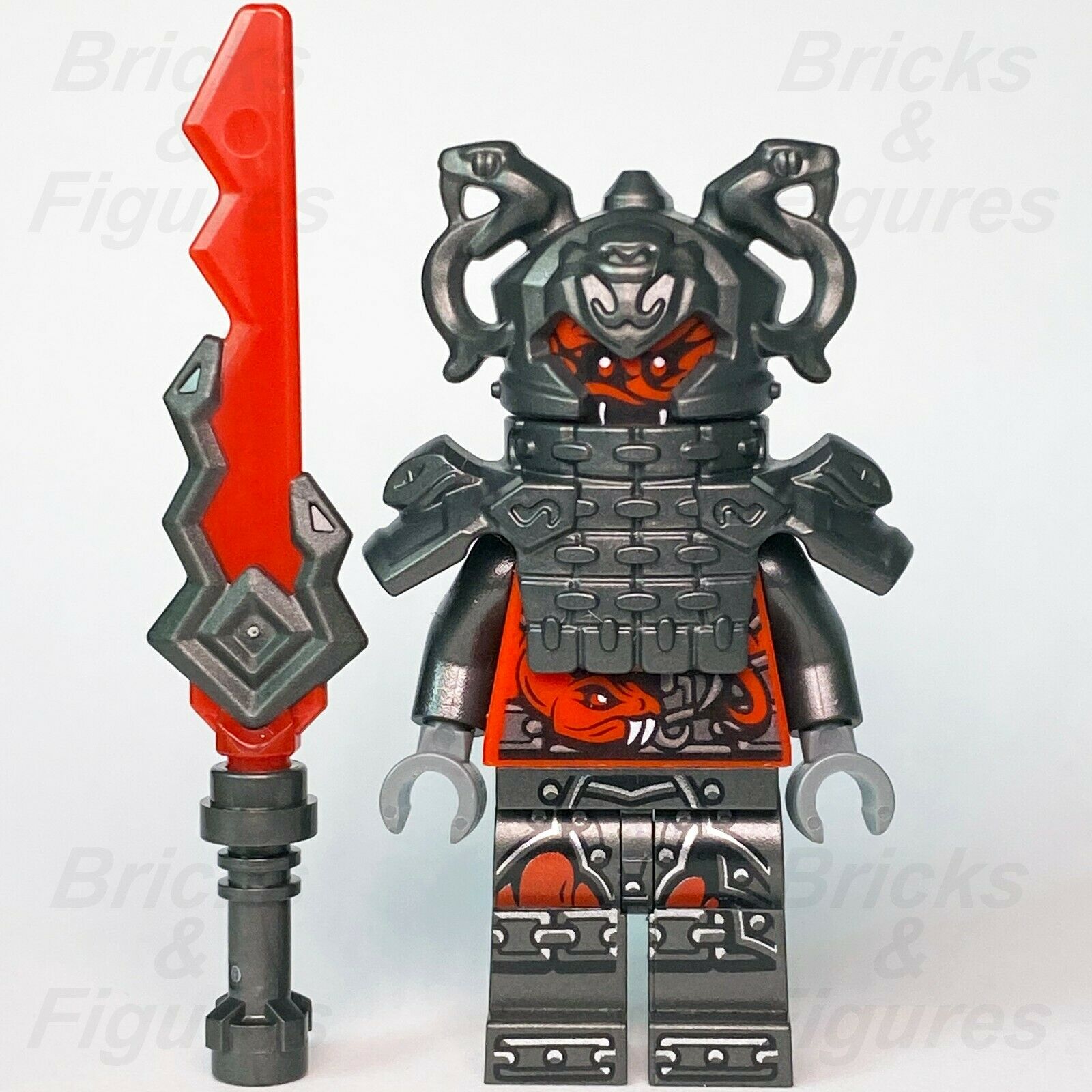 New Ninjago LEGO Rivett Vermillian Hands of Time Minifigure 70625 70621 - Bricks & Figures
