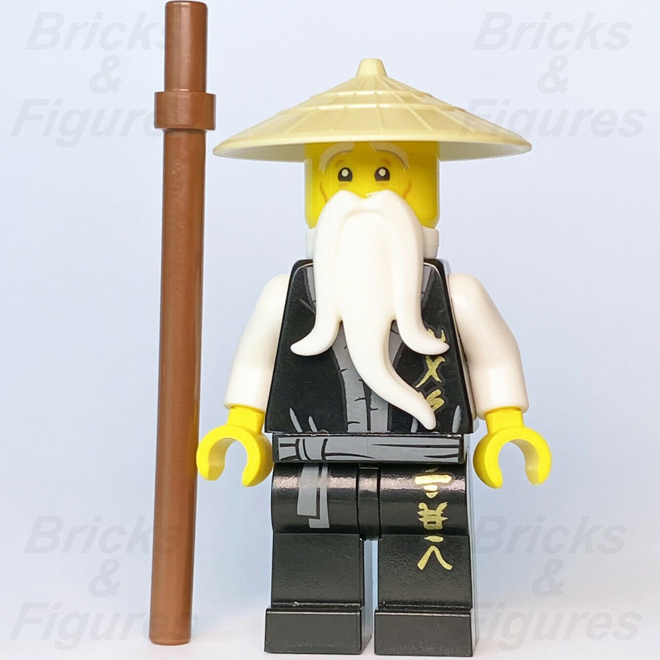 new Ninjago LEGO Sensei Wu Legacy Ninja Master Minifigure 71705 112109 112007 - Bricks & Figures