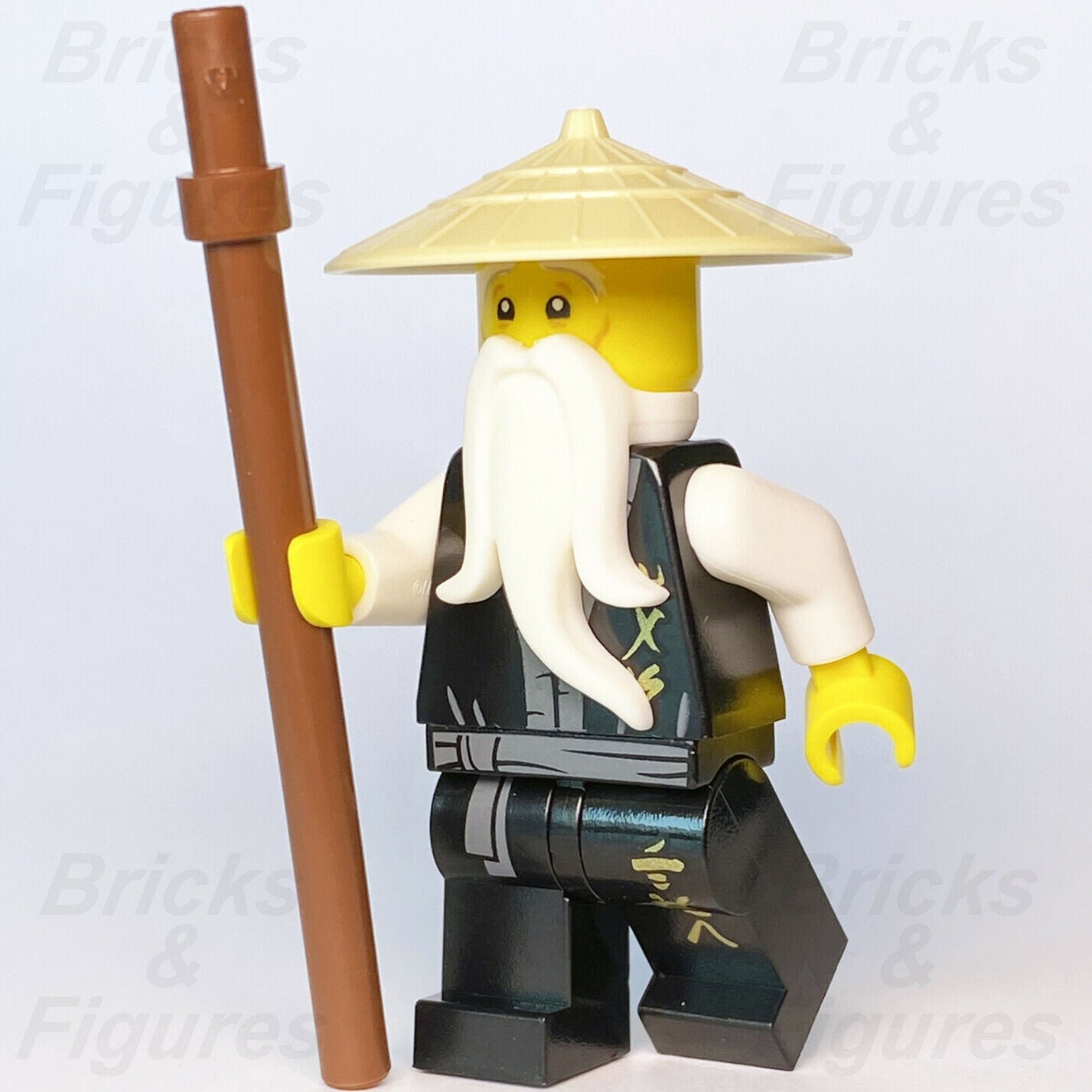 new Ninjago LEGO Sensei Wu Legacy Ninja Master Minifigure 71705 112109 112007 - Bricks & Figures