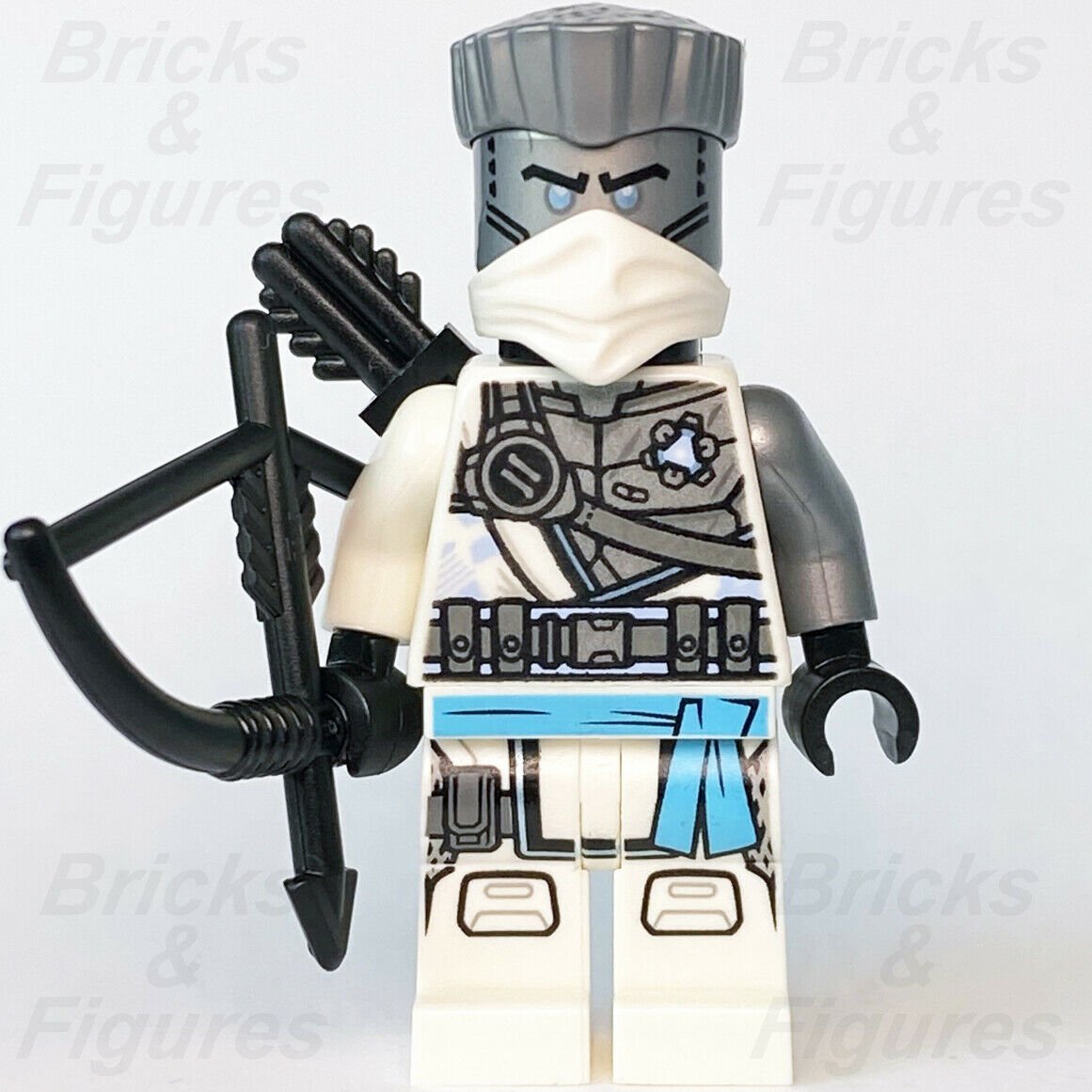 New Ninjago LEGO Zane Ice Ninja The Island Season 14 Minifigure 71746 71748 Bricks Figures