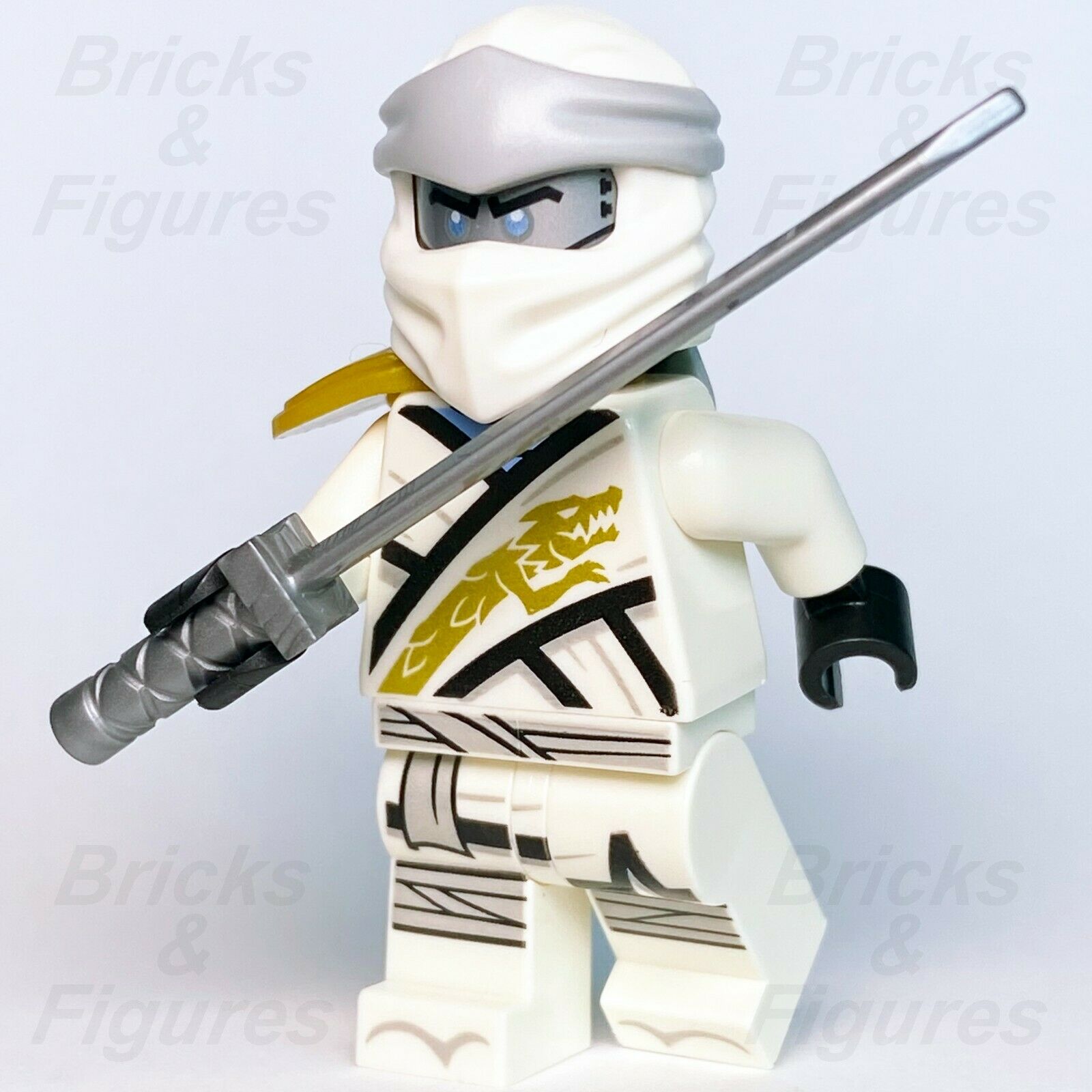 New Ninjago LEGO Zane Legacy White Ninja Minifigure 71753 71741 71739 njo670 - Bricks & Figures