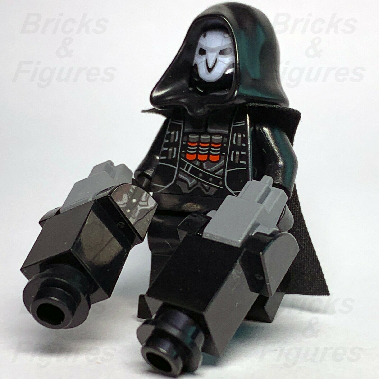 New Overwatch LEGO Reaper Wraith Mercenary Minifigure 75972 75975 Genuine - Bricks & Figures