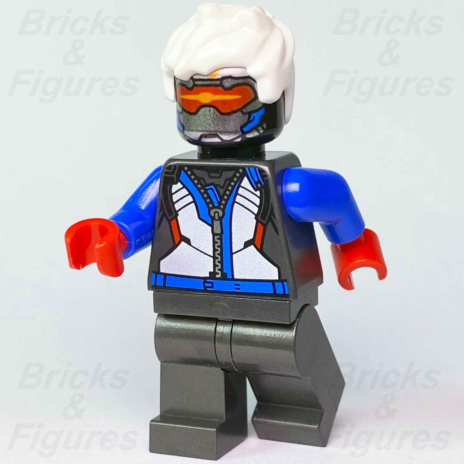 New Overwatch LEGO® Soldier 76 Vigilante Minifigure from set 75972 - Bricks & Figures