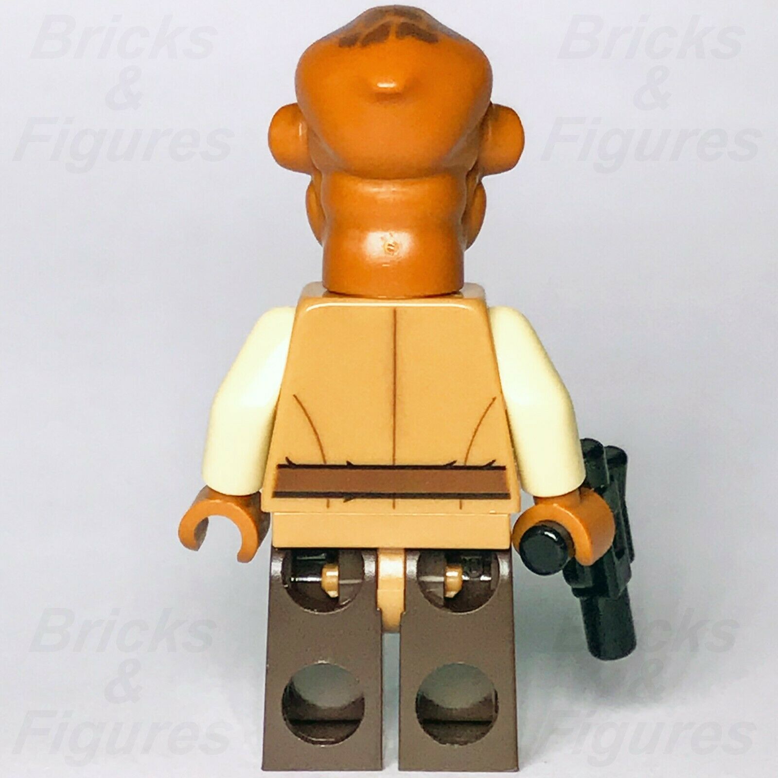 New Star Wars LEGO Admiral Ackbar Mon Calamari Resistance Minifigure 75140 - Bricks & Figures
