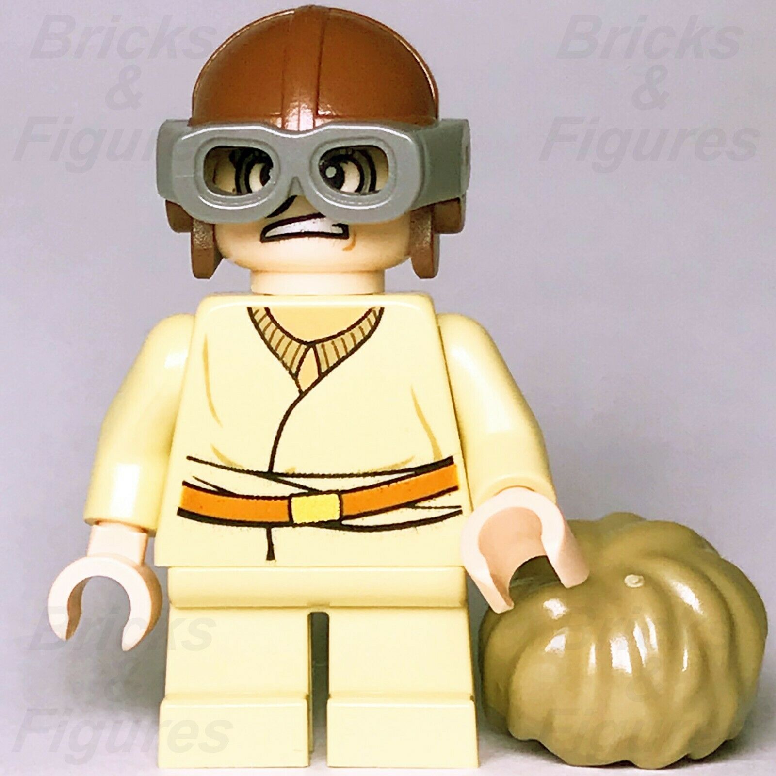 New Star Wars LEGO Anakin Skywalker Young Starfighter Pilot Minifigure 7877 - Bricks & Figures