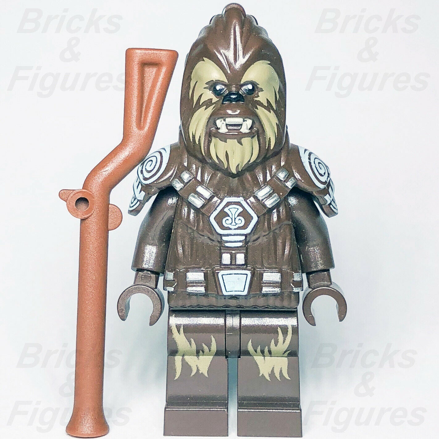 New Star Wars LEGO Chief Tarfful Wookiee ROTS Minifigure 75043 75233 sw0530 - Bricks & Figures