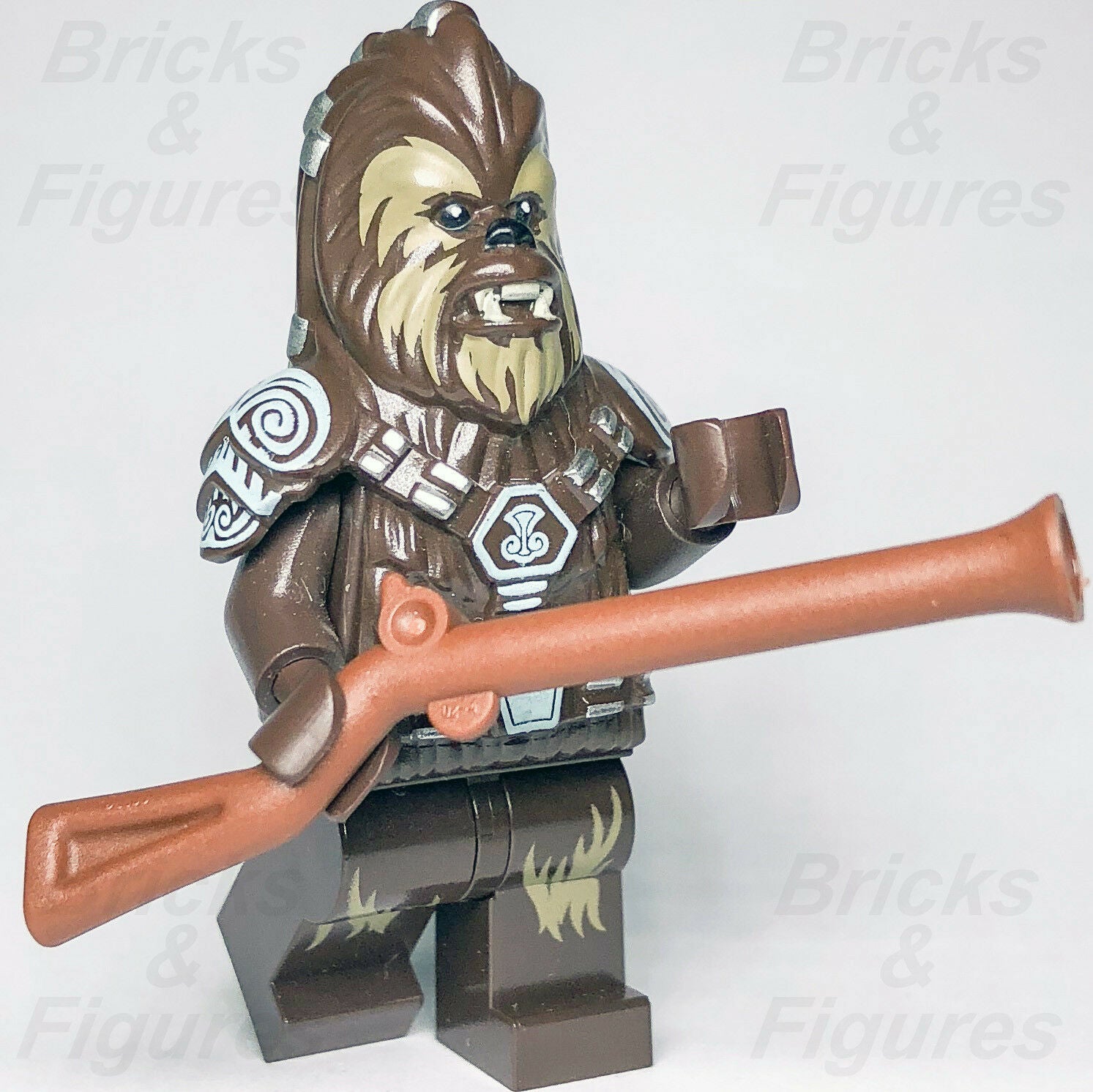 New Star Wars LEGO Chief Tarfful Wookiee Warrior Rebels Leader Minifigure 75043 - Bricks & Figures
